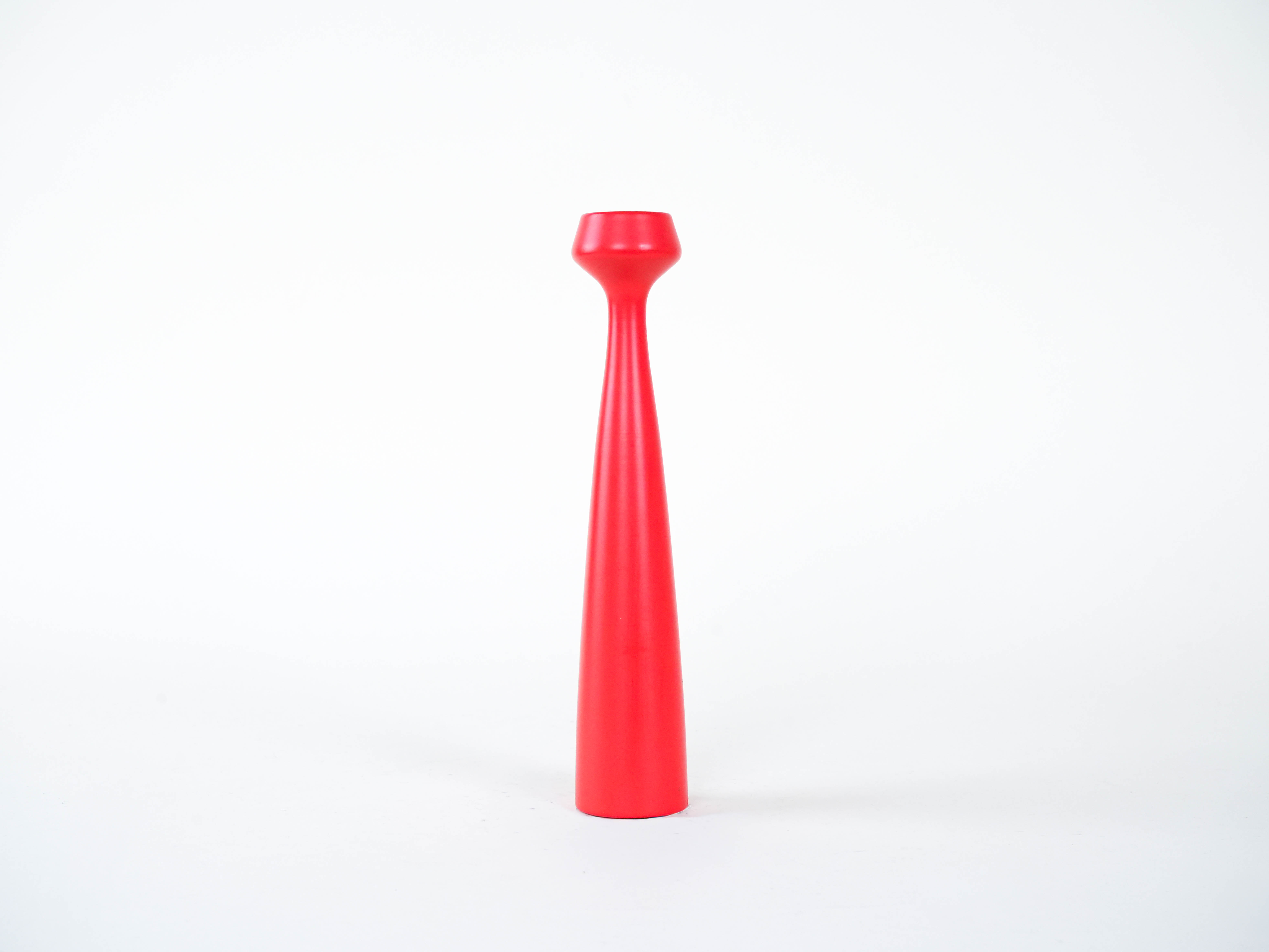 Candlestick 1990s Red