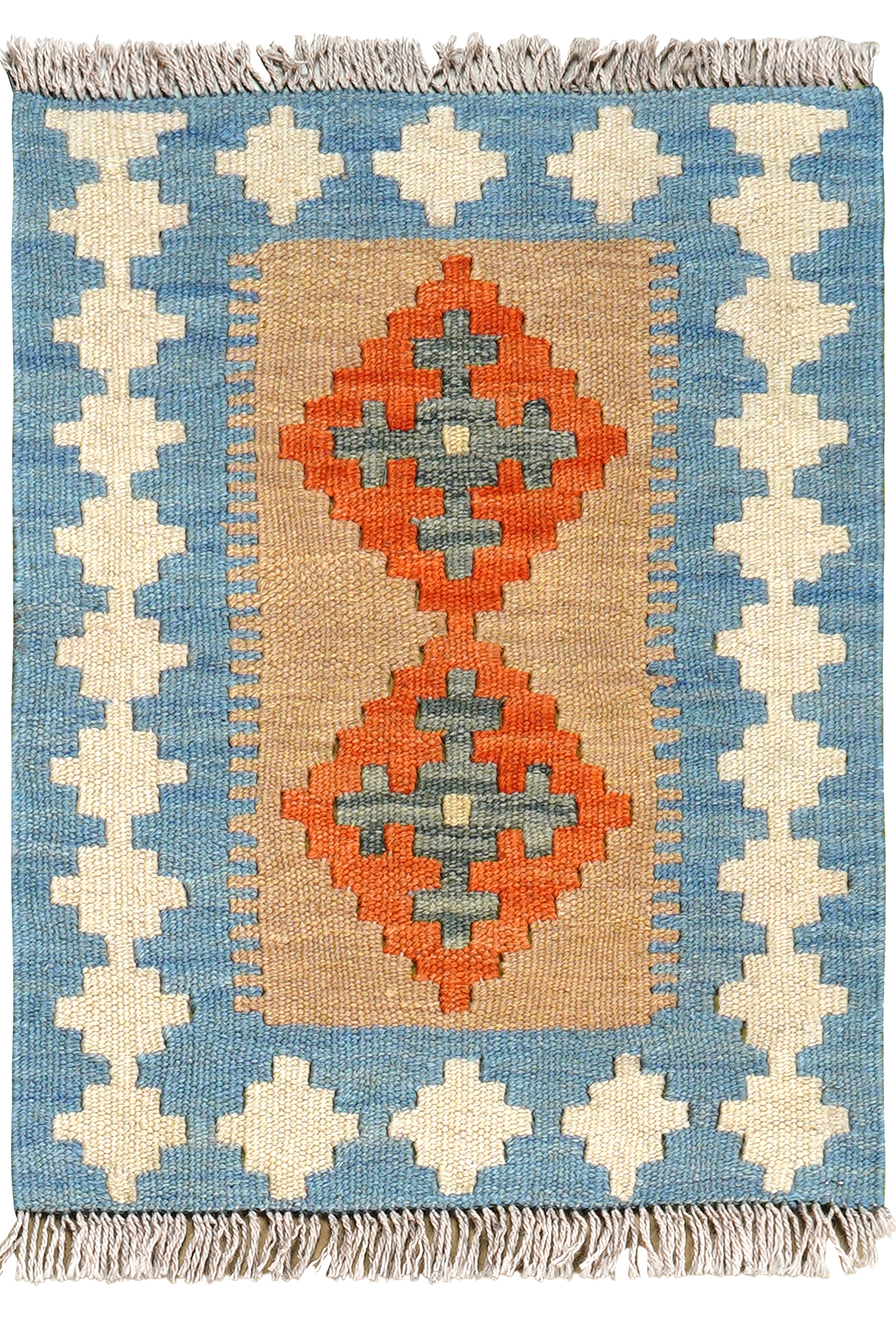 Kilim Gashgai Teppich Mehrfarbig