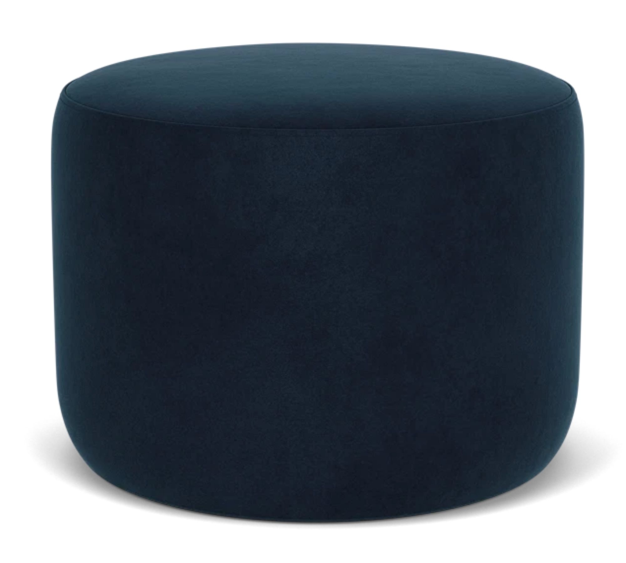 Pouf No. 9 Velour Lux Navy