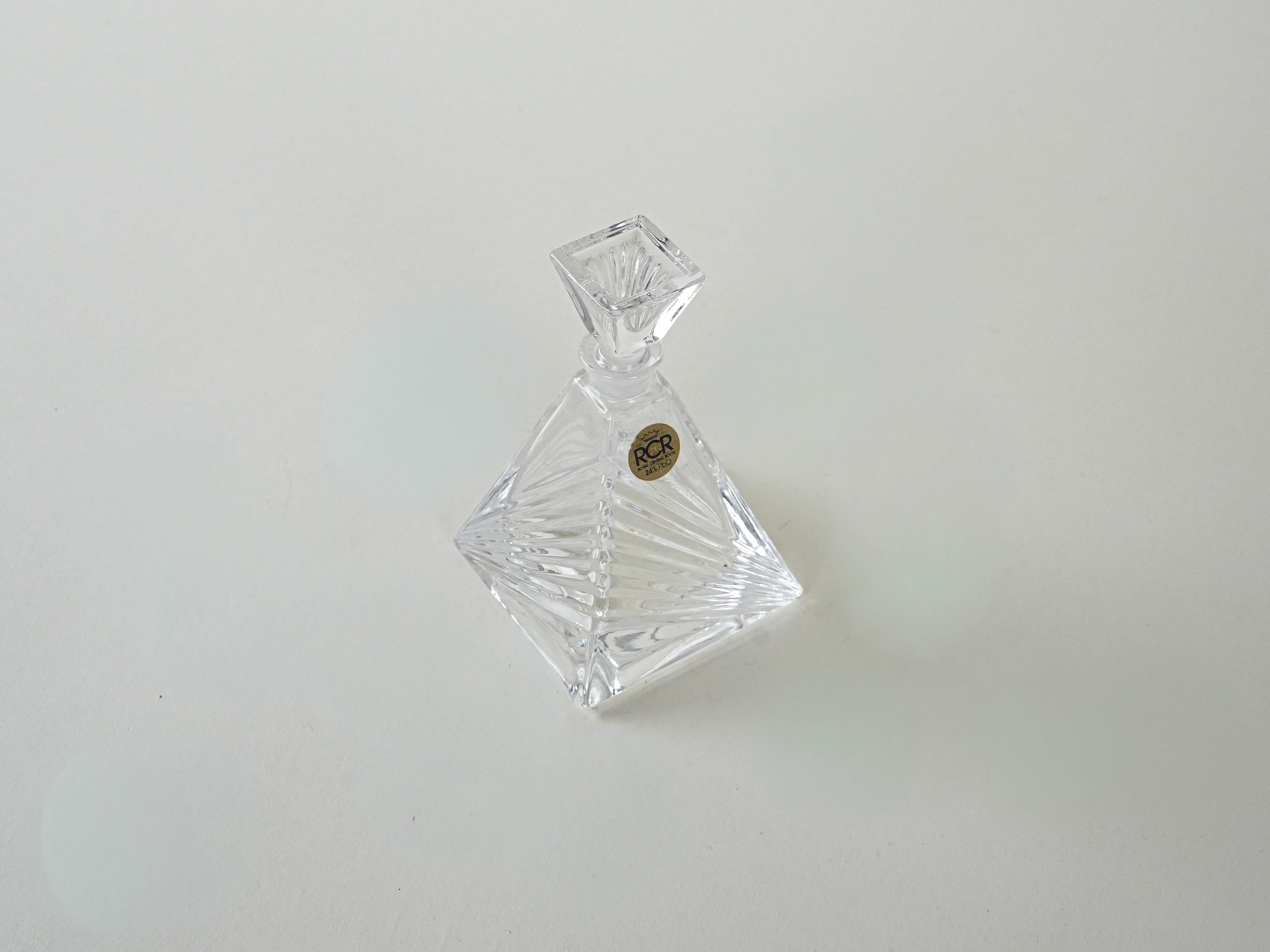 Glaskaraffe Transparent 1970er Jahre