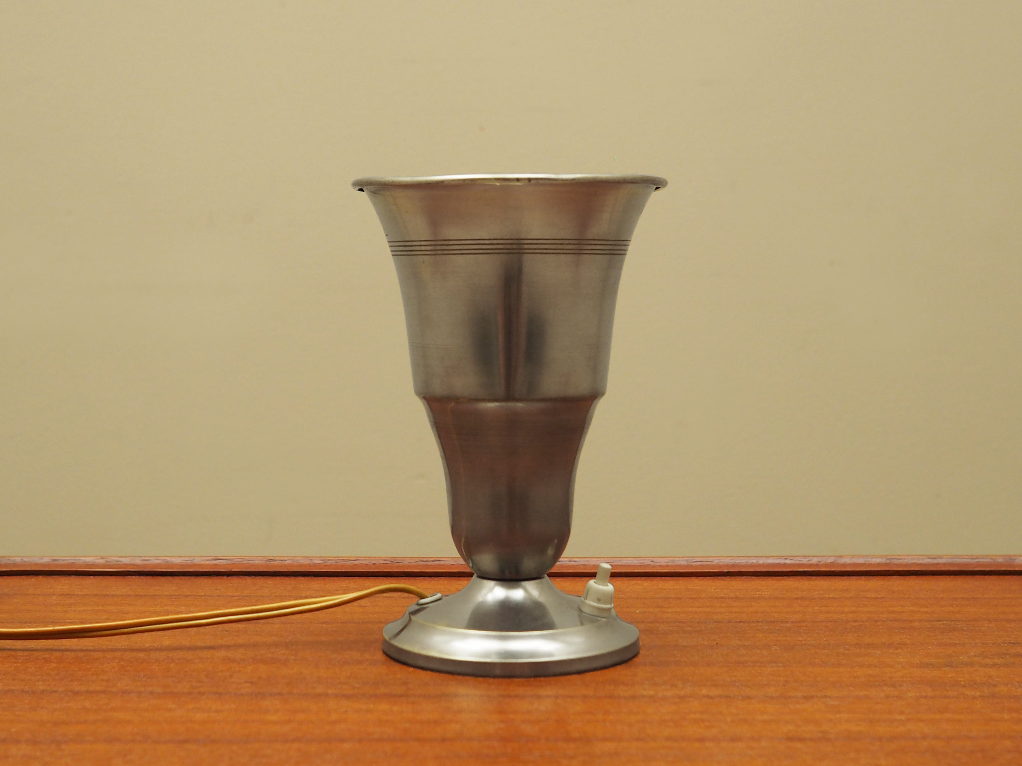Tischlampe Metall 1950er Jahre