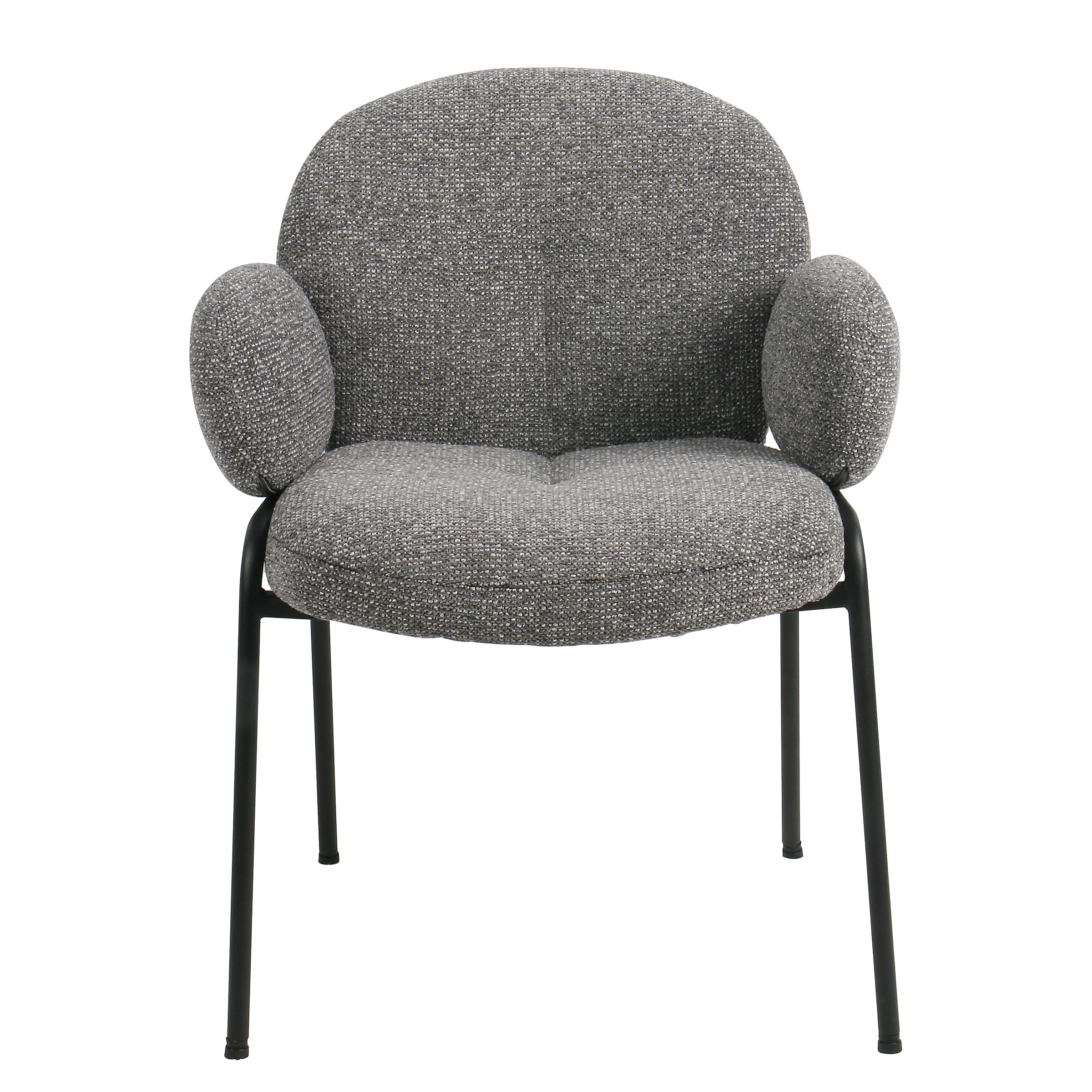 2x Armlehnenstuhl Telan Grau