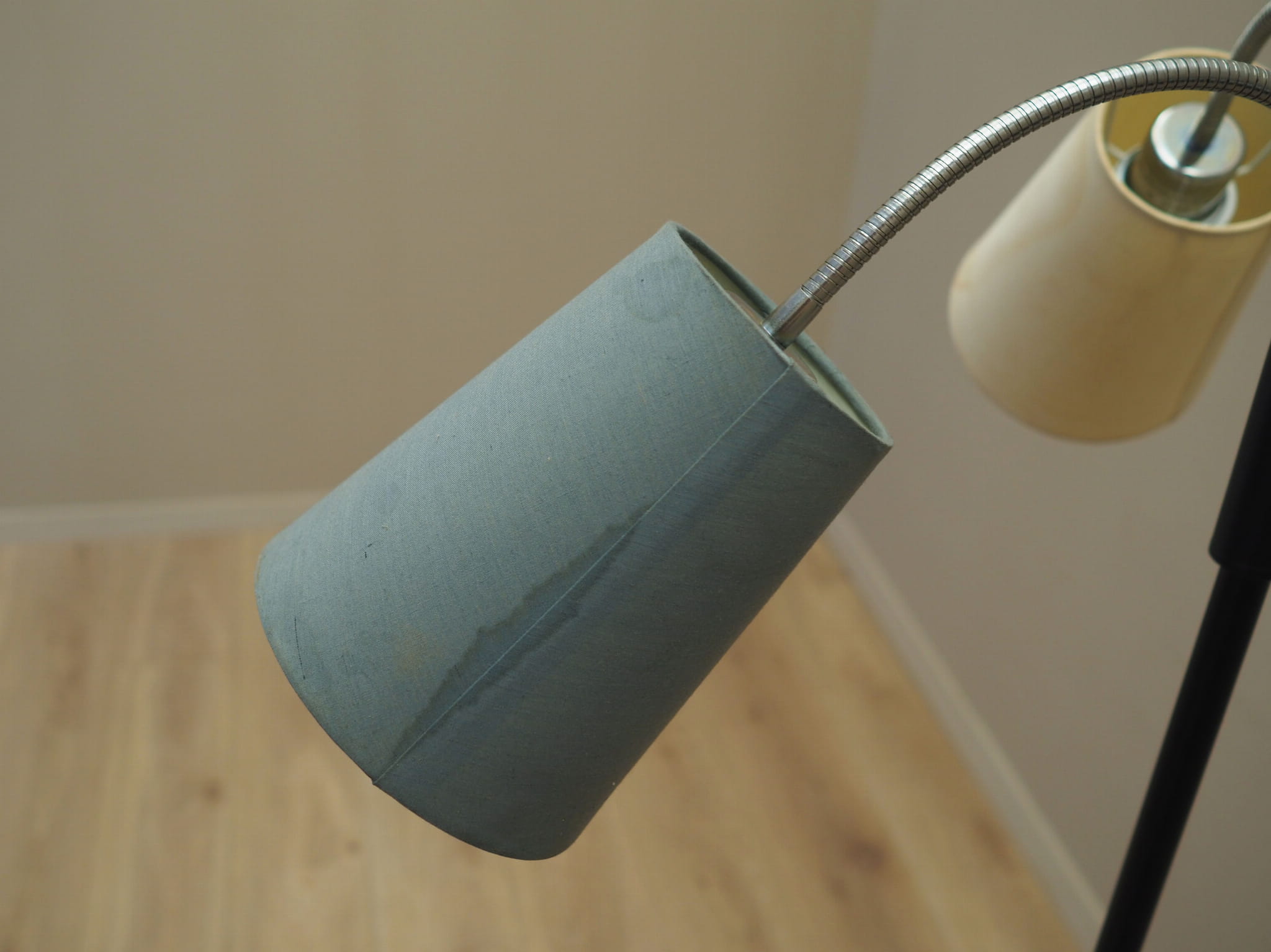 Floor lamp Metal Textile Multicolor 1970s