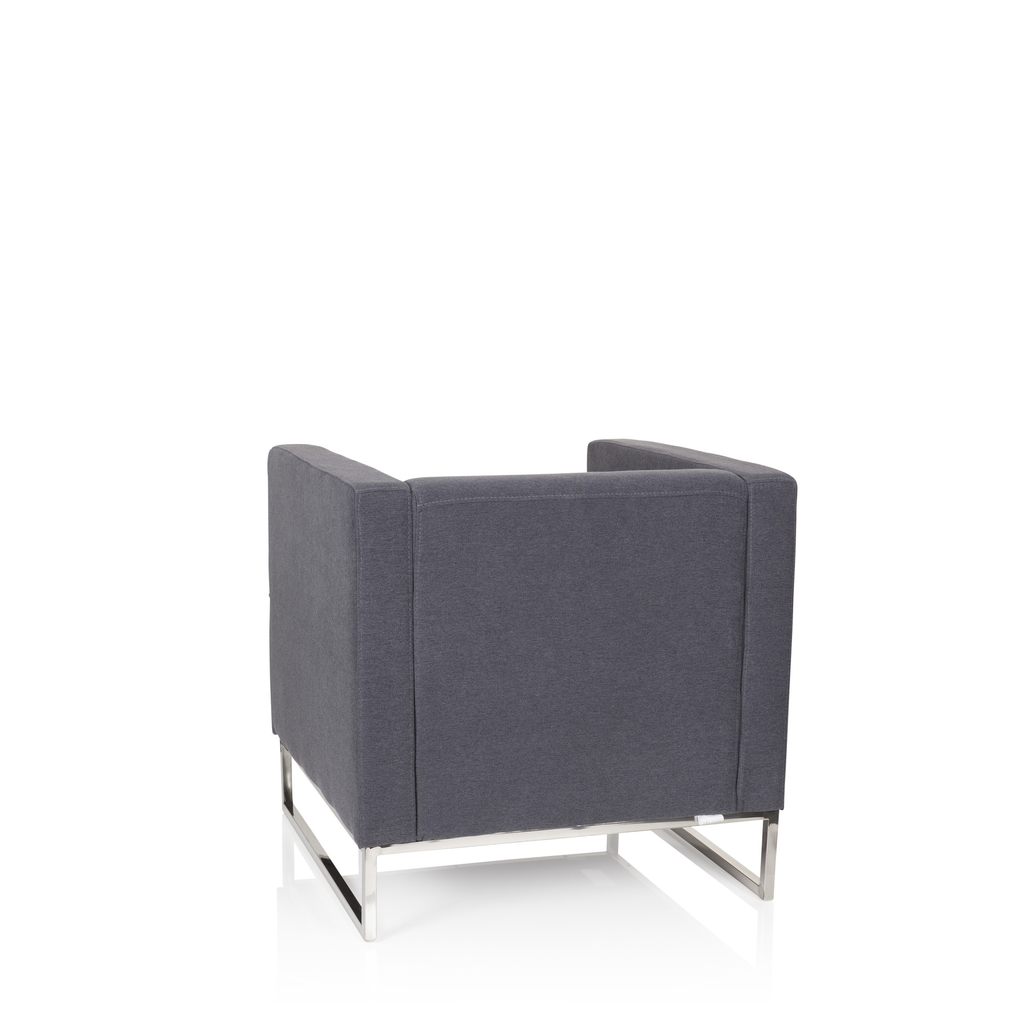 BARBADOS Sessel Stoff Grau