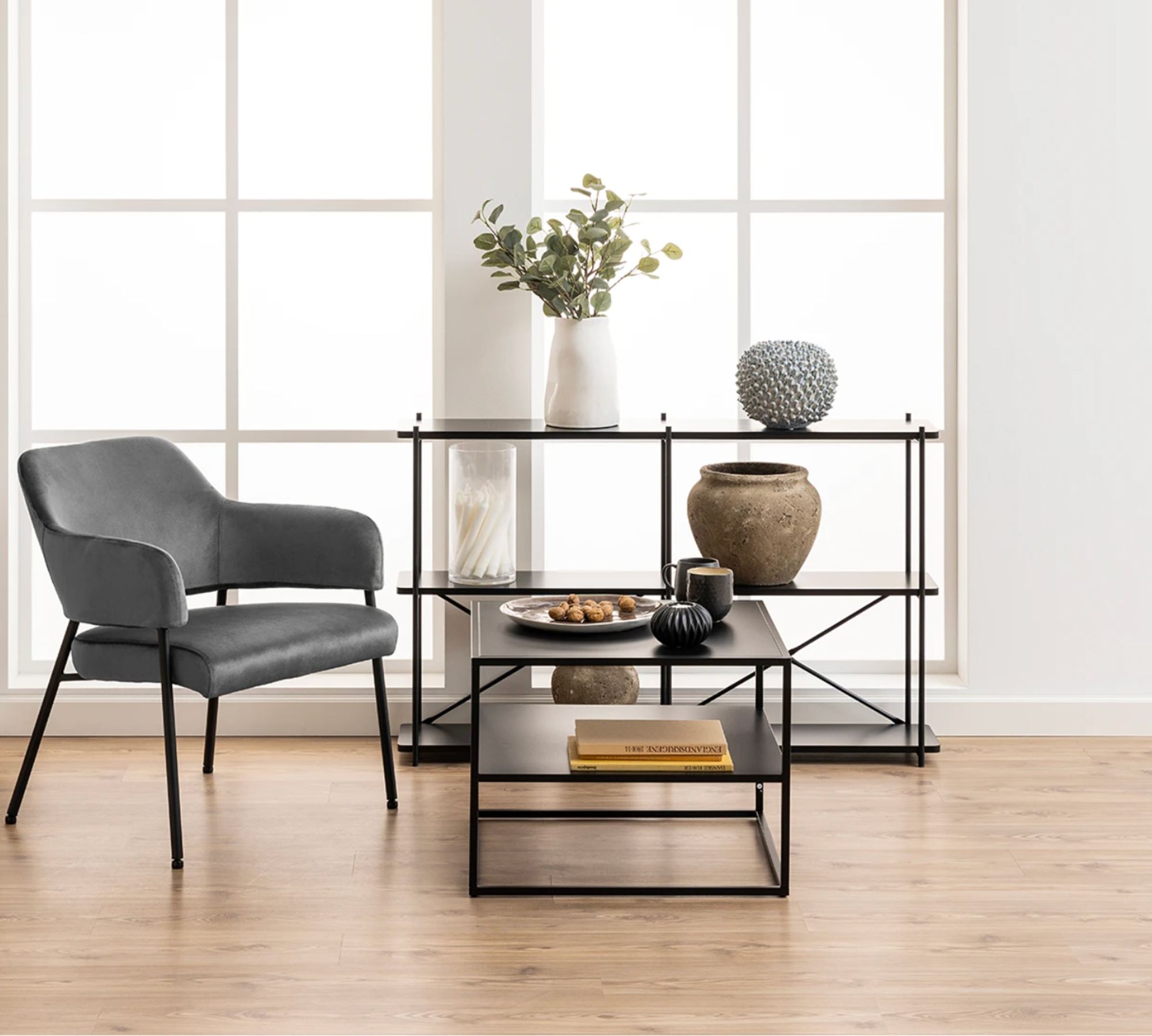 Couchtisch Metall Schwarz