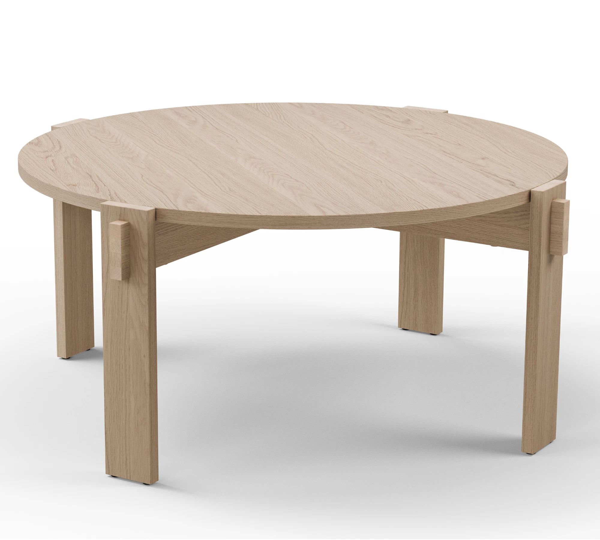 Carlo Couchtisch Oak Ø 85cm