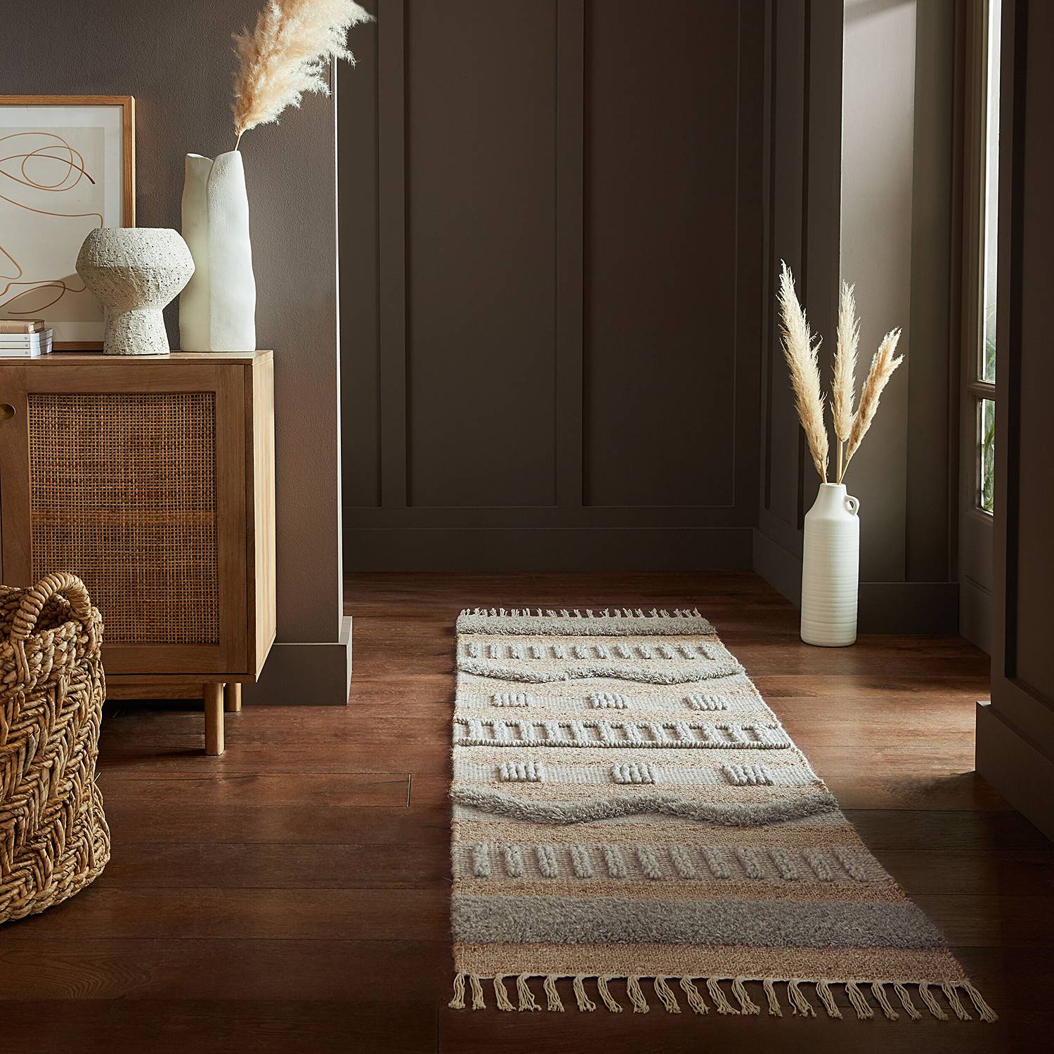 Juteläufer Medina Jute Beige