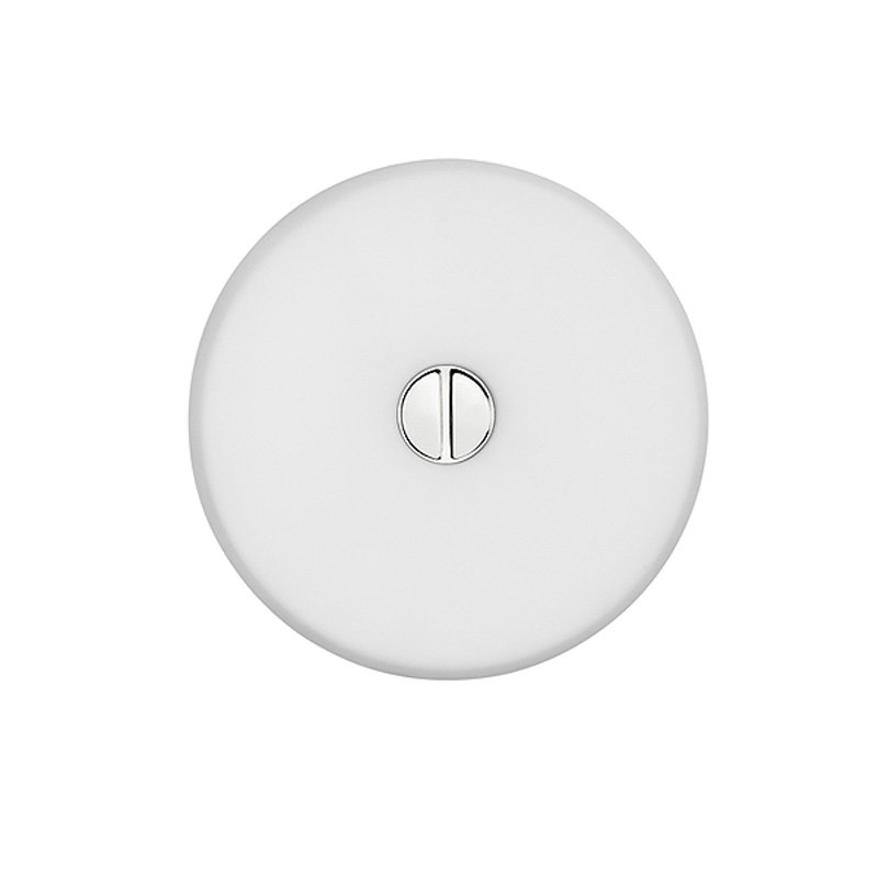 Mini Button Weiß