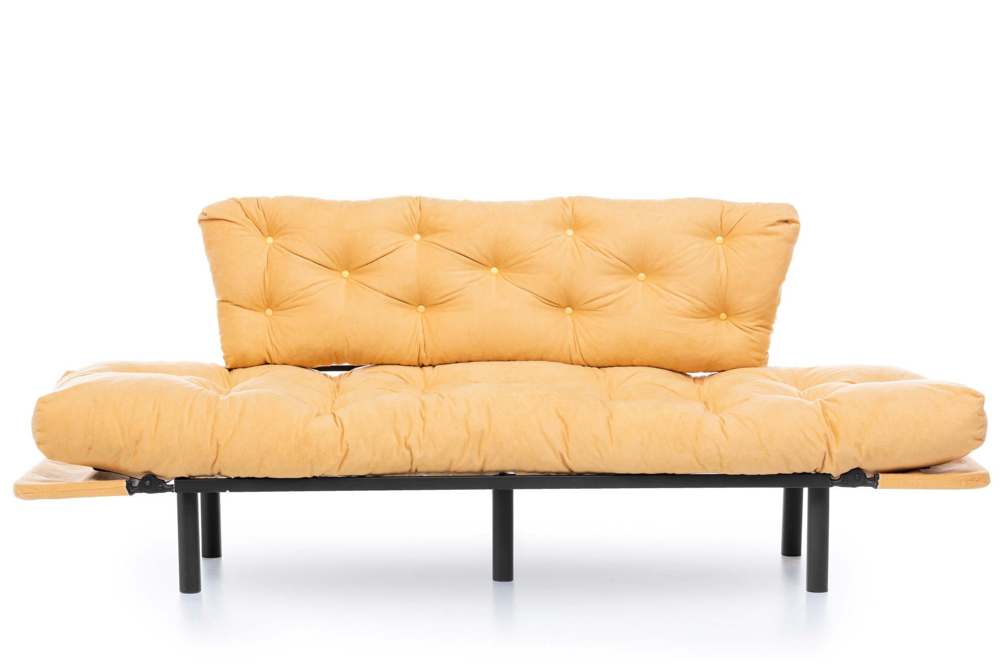 Nitta Triple Sofa Bed 3-Seater Mustard