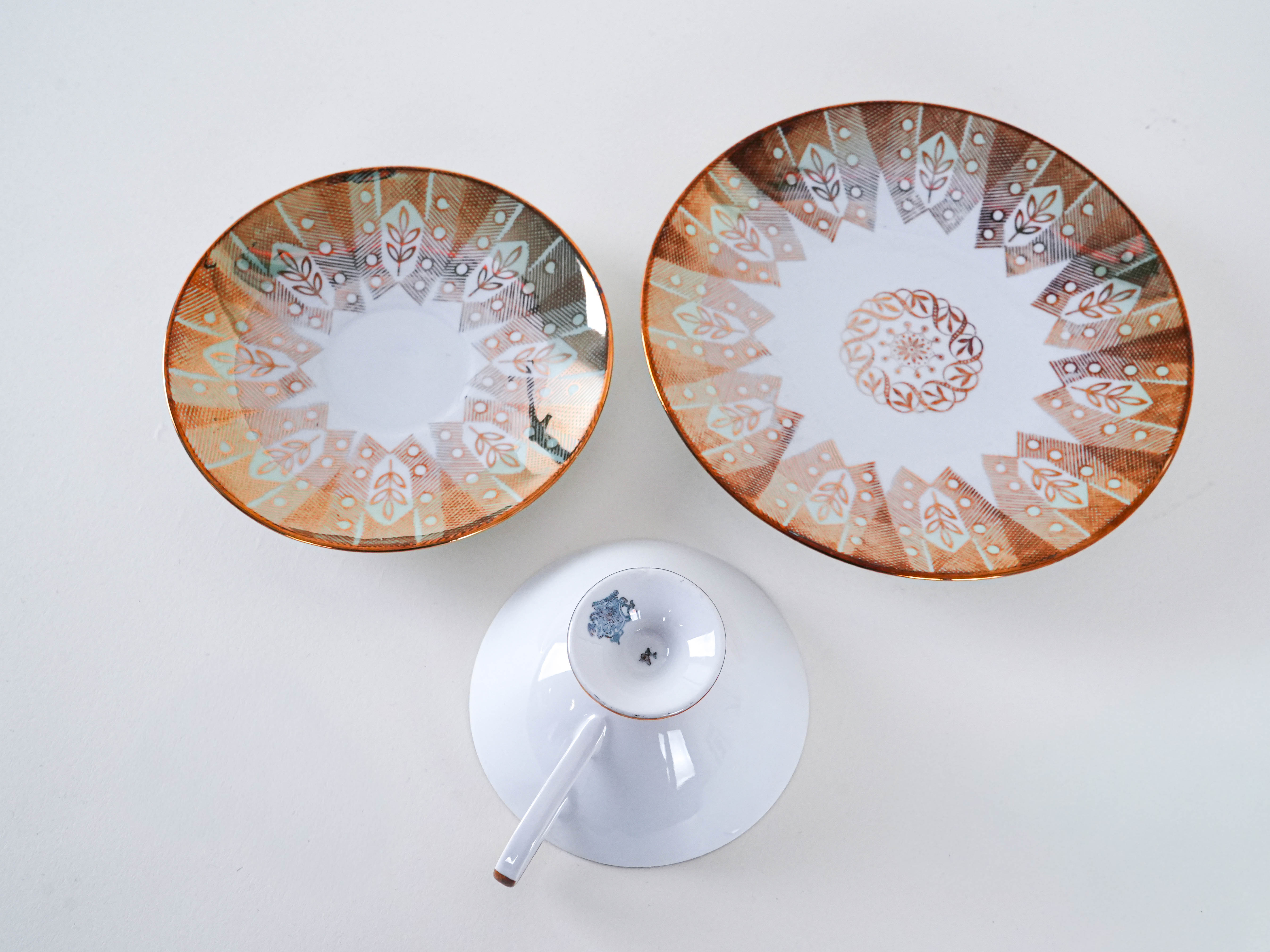 Porcelain cup Multicolor