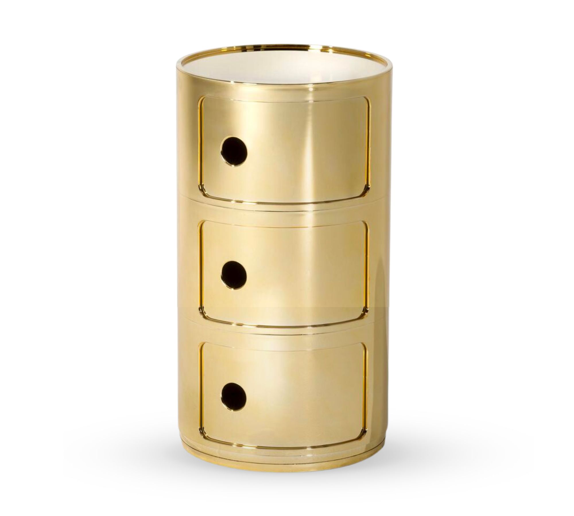 Componibili Container Goldfarben Metallisiert