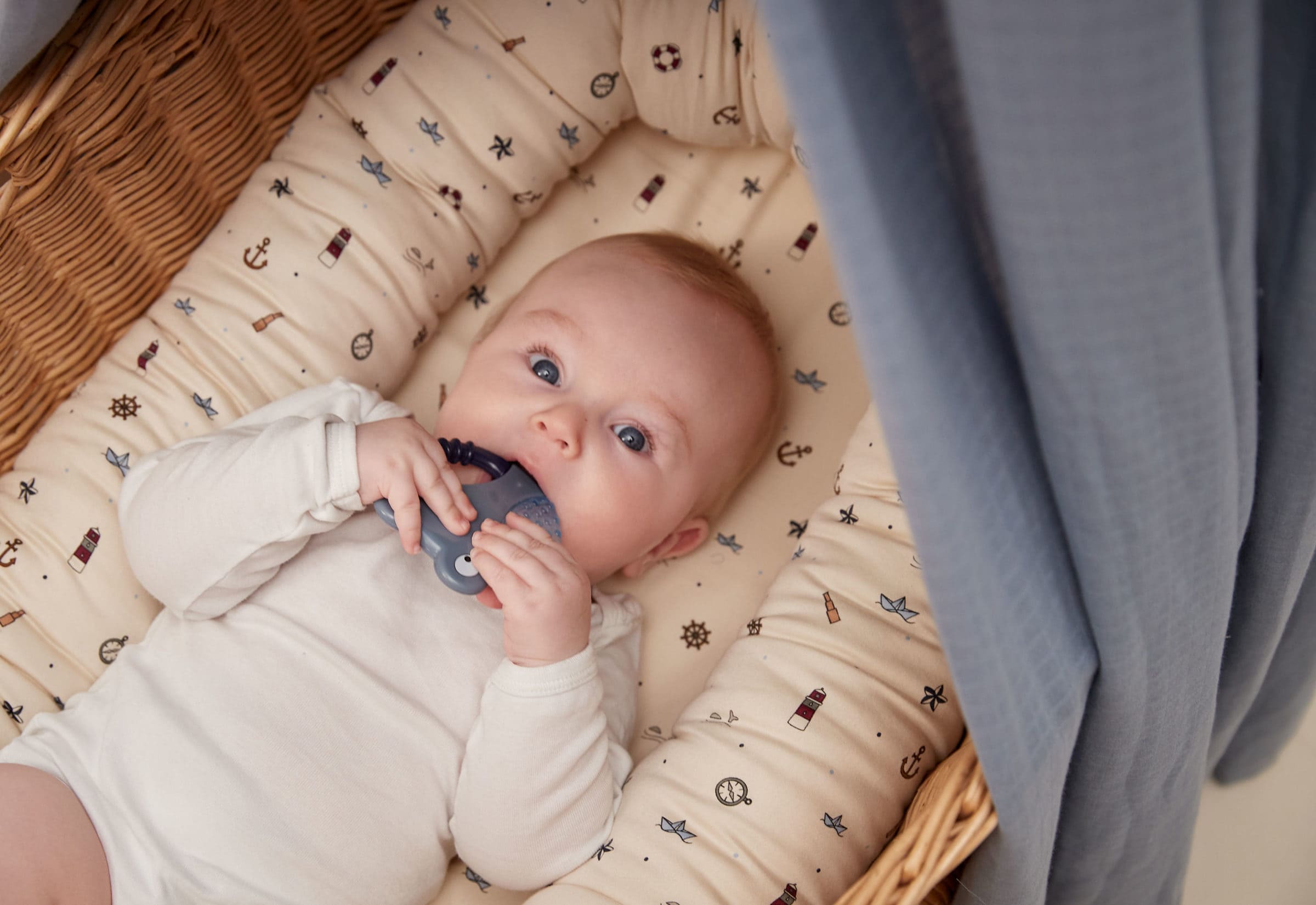 Canopy organic cotton Powder Blue