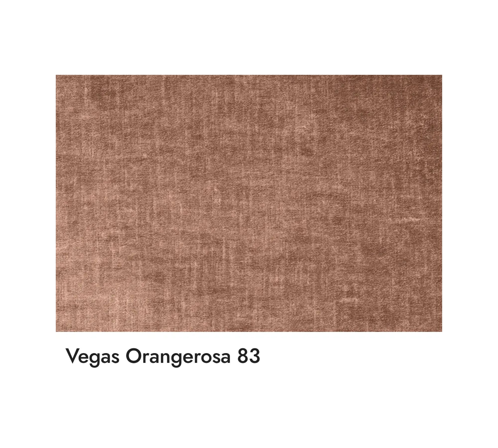 Hajen Modul-Sofa 2-Sitzer mit Kissen Vegas Orangerose 83