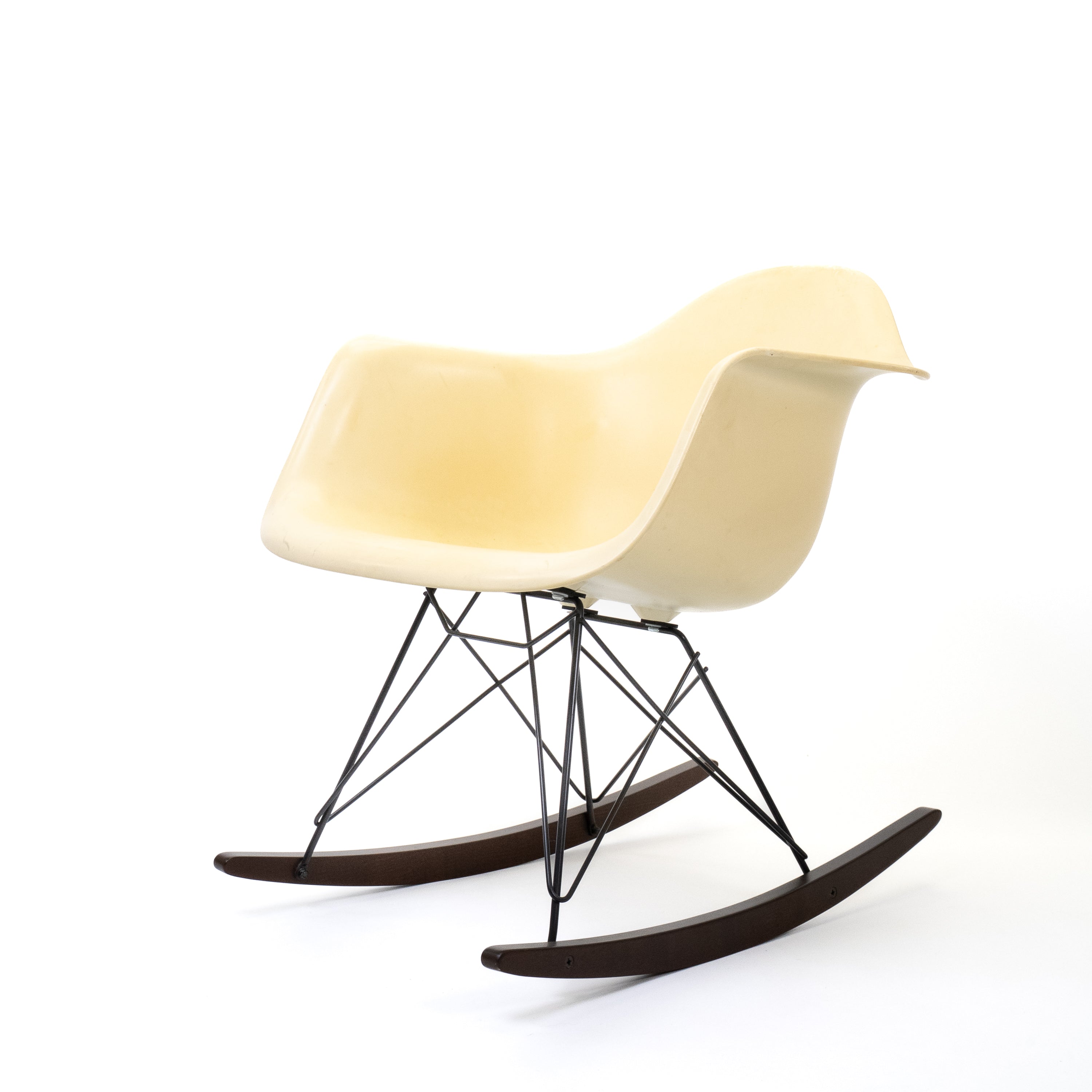 Eames RAR Armlehnstühle Weiß
