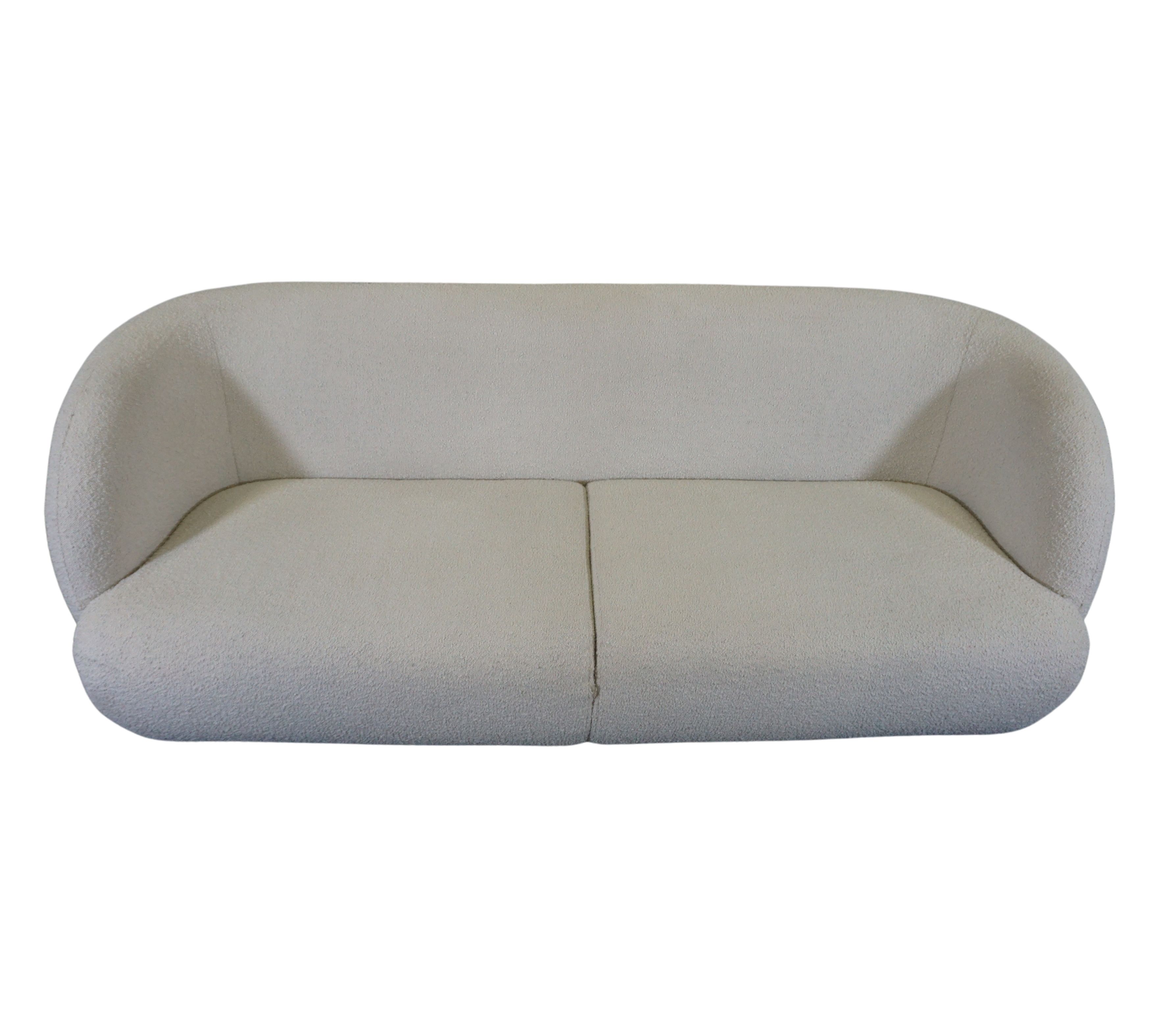 Design-Award-Winning Paula Sofa 3-Sitzer Maya Cream