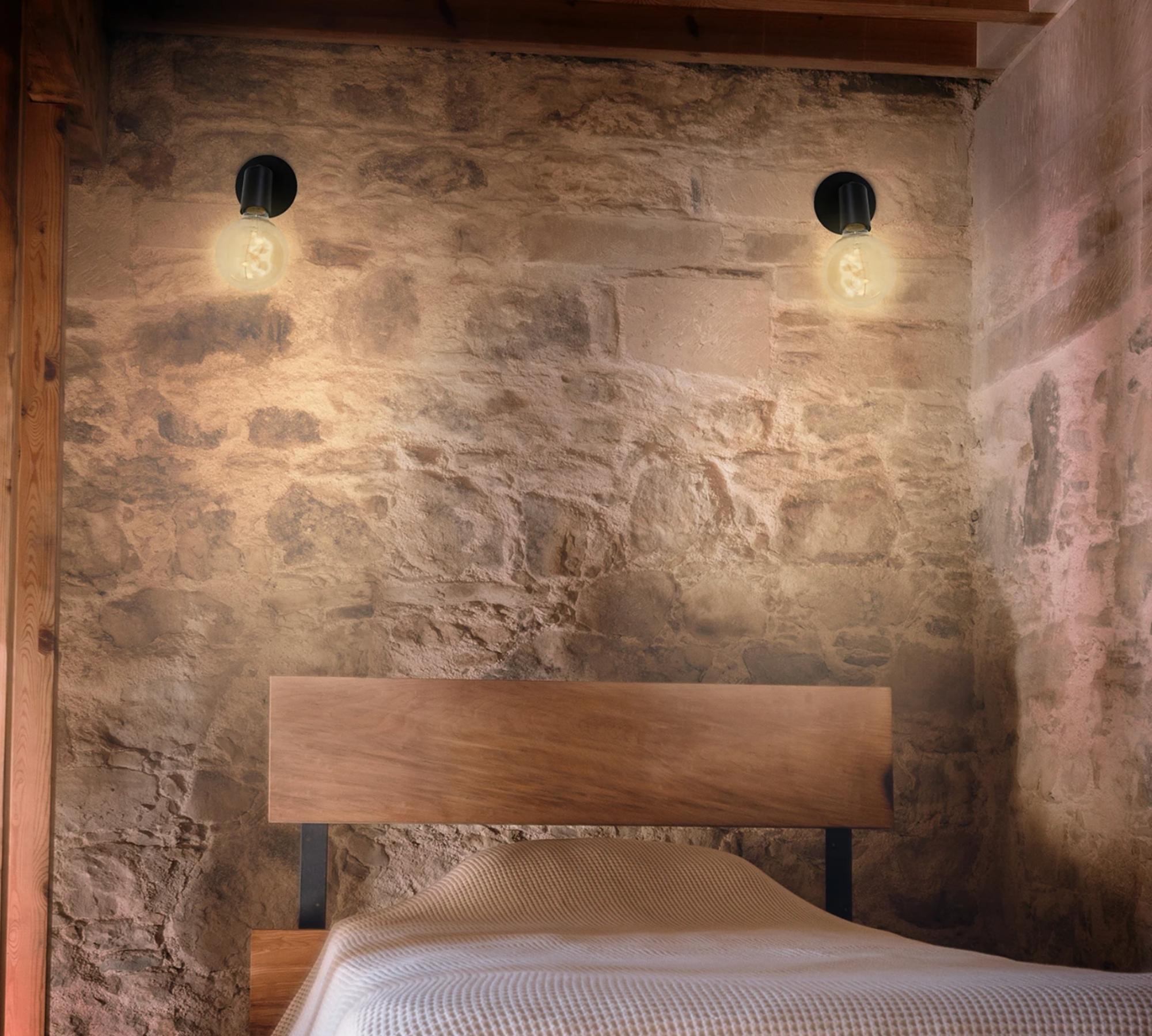 1-light pendant lamp metal black