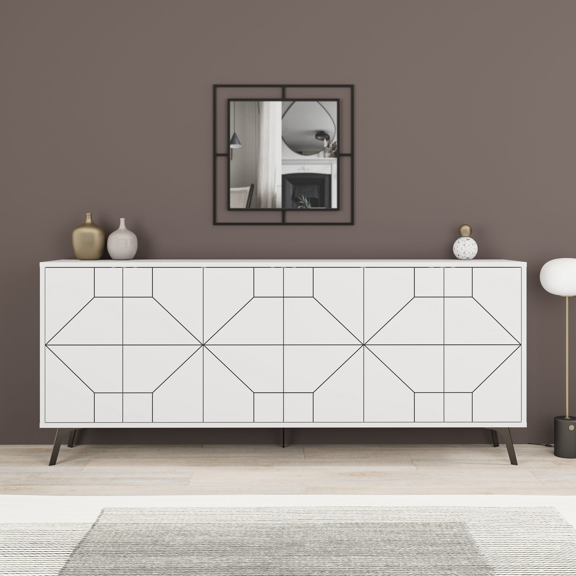 Credenza Dune Bianca
