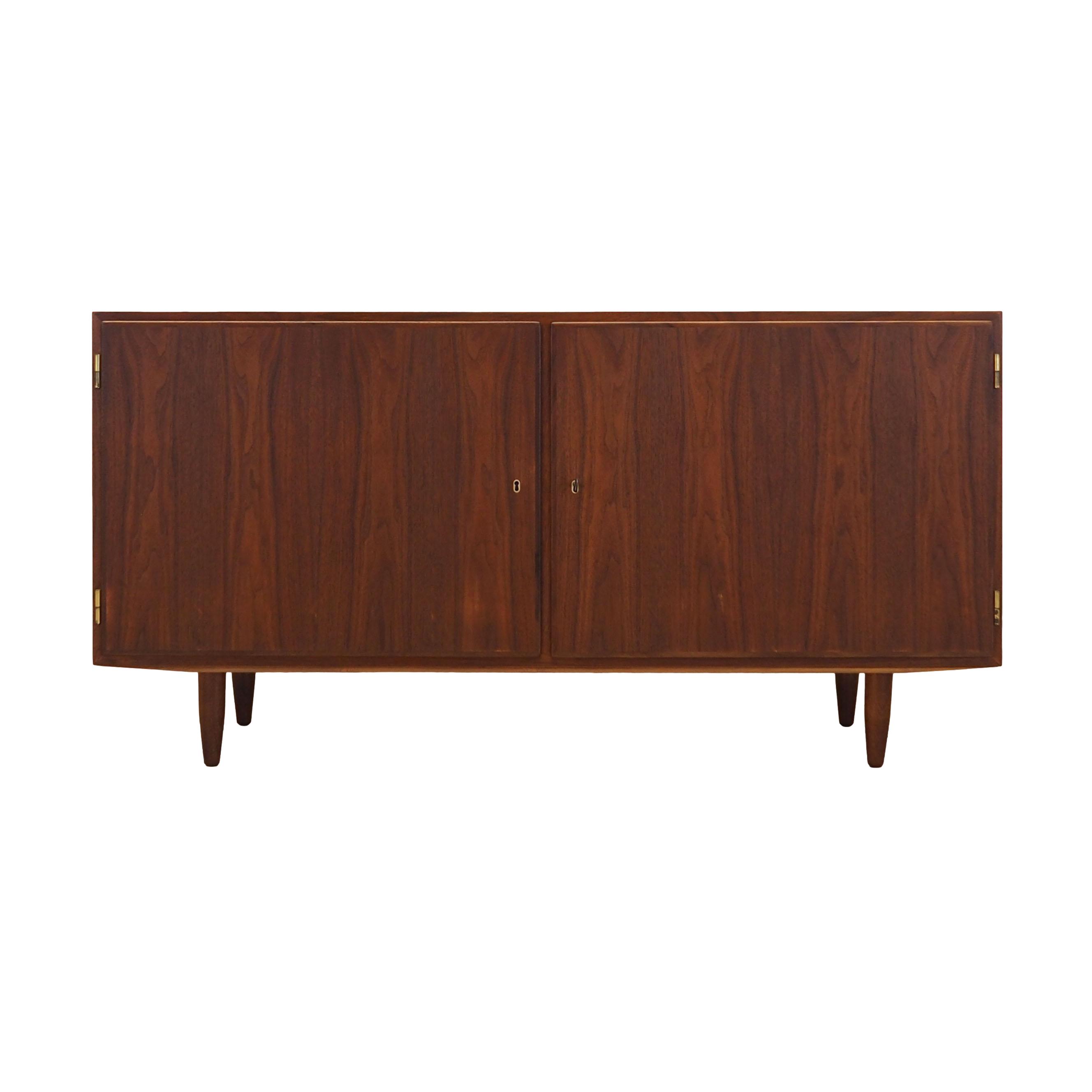 Walnuss-Schrank Braun 1970er Jahre