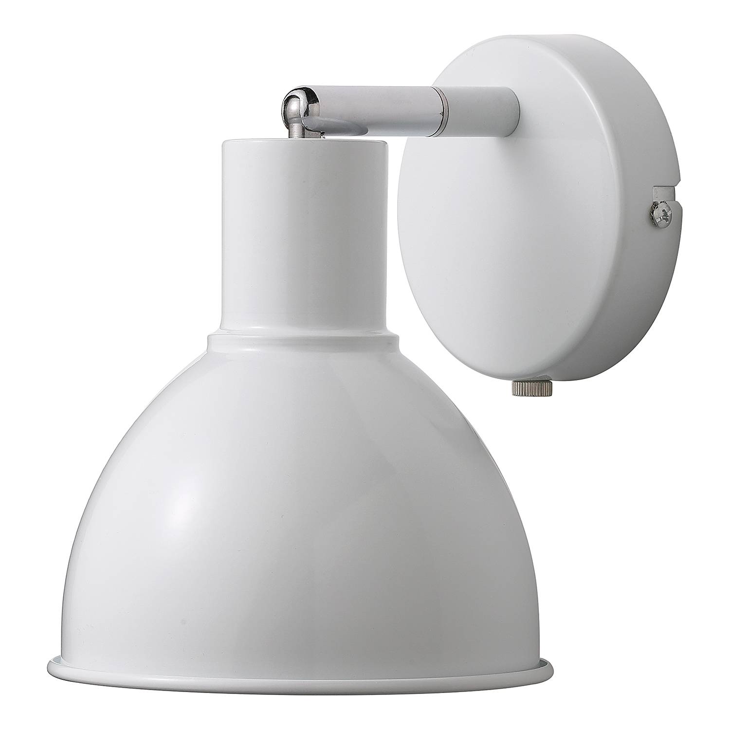 Wandleuchte Pop Aluminium 1-flammig Weiß