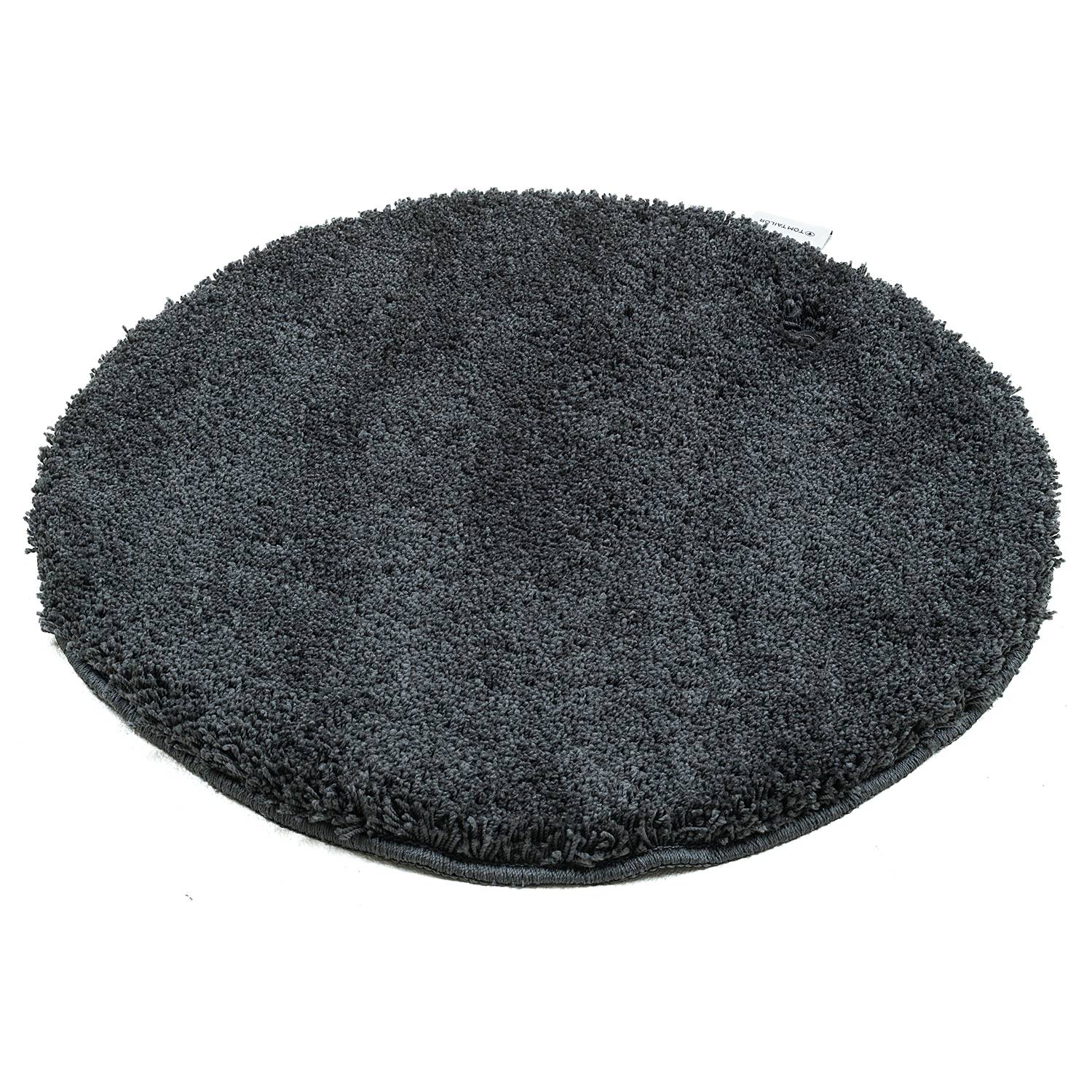 Cozy Bath Uni Badvorleger Anthrazit Ø 60cm