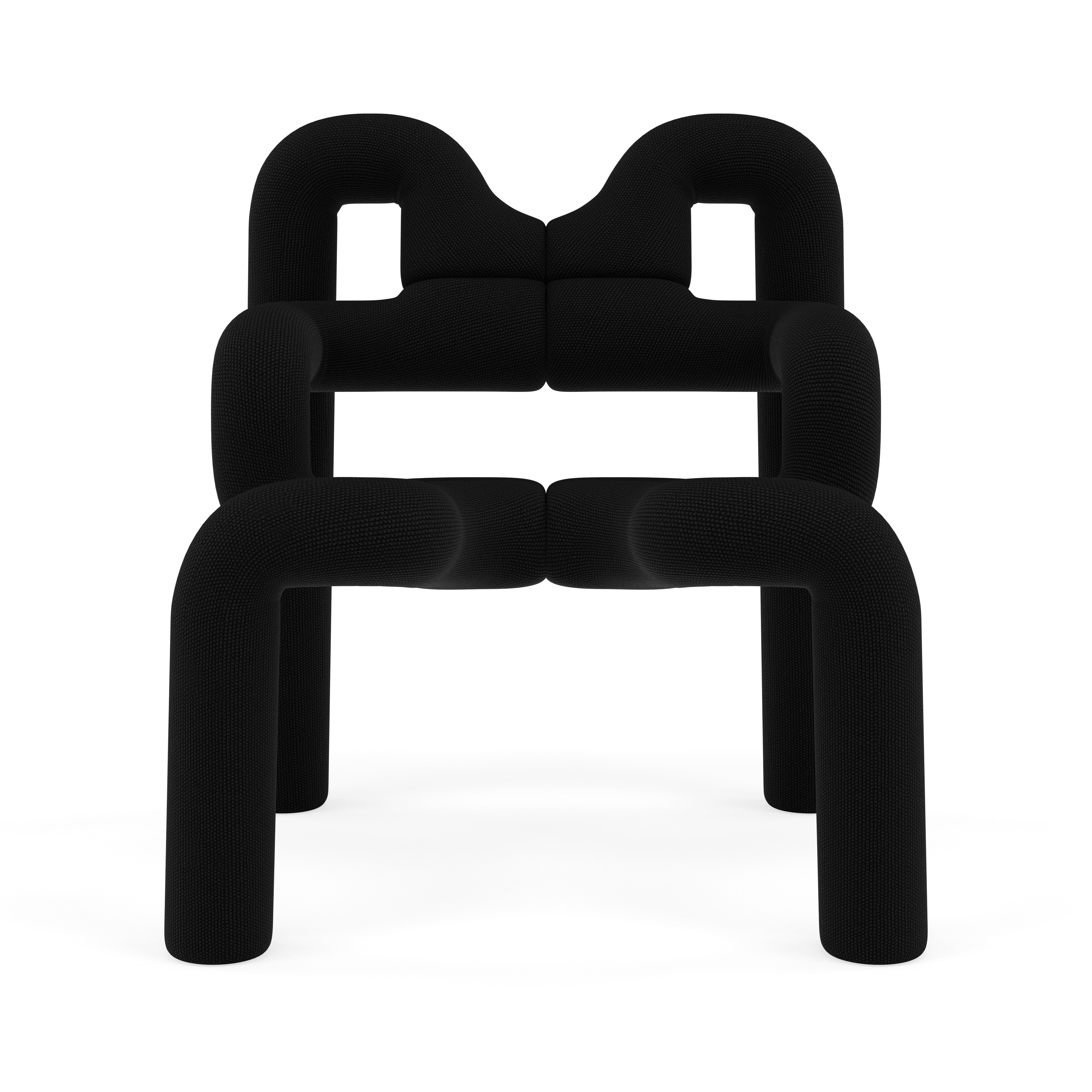 Extreme armchair black
