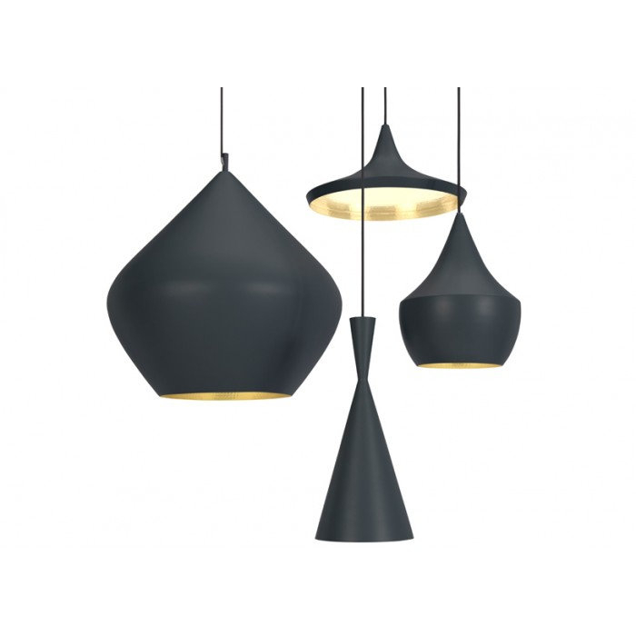 Beat Fat Led Pendelleuchte Schwarz