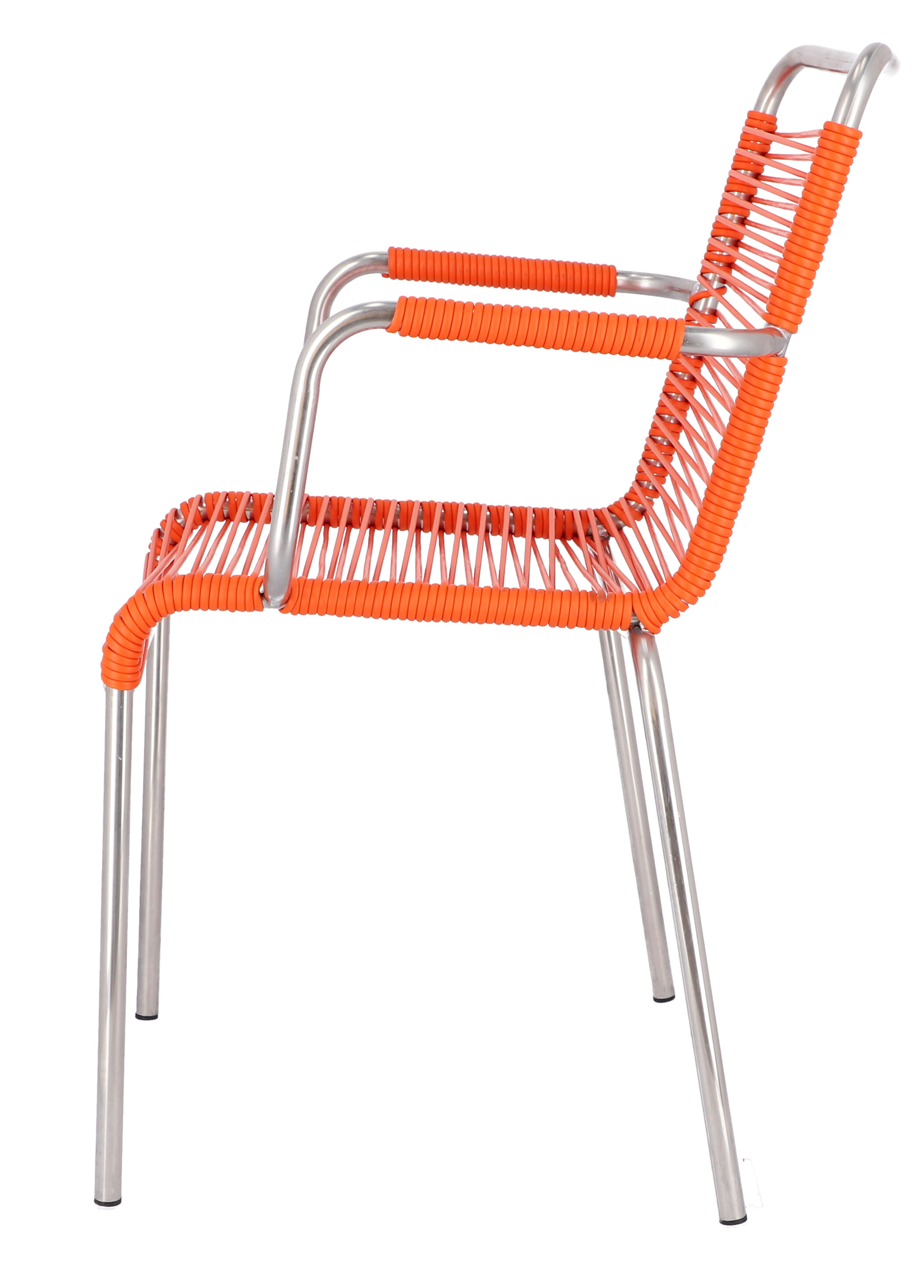 Fiam Mya Spaghetti Stapelsessel Orange