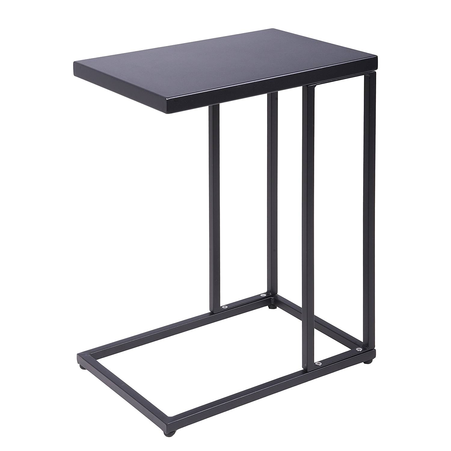 Dorea Beistelltisch Stahl Schwarz