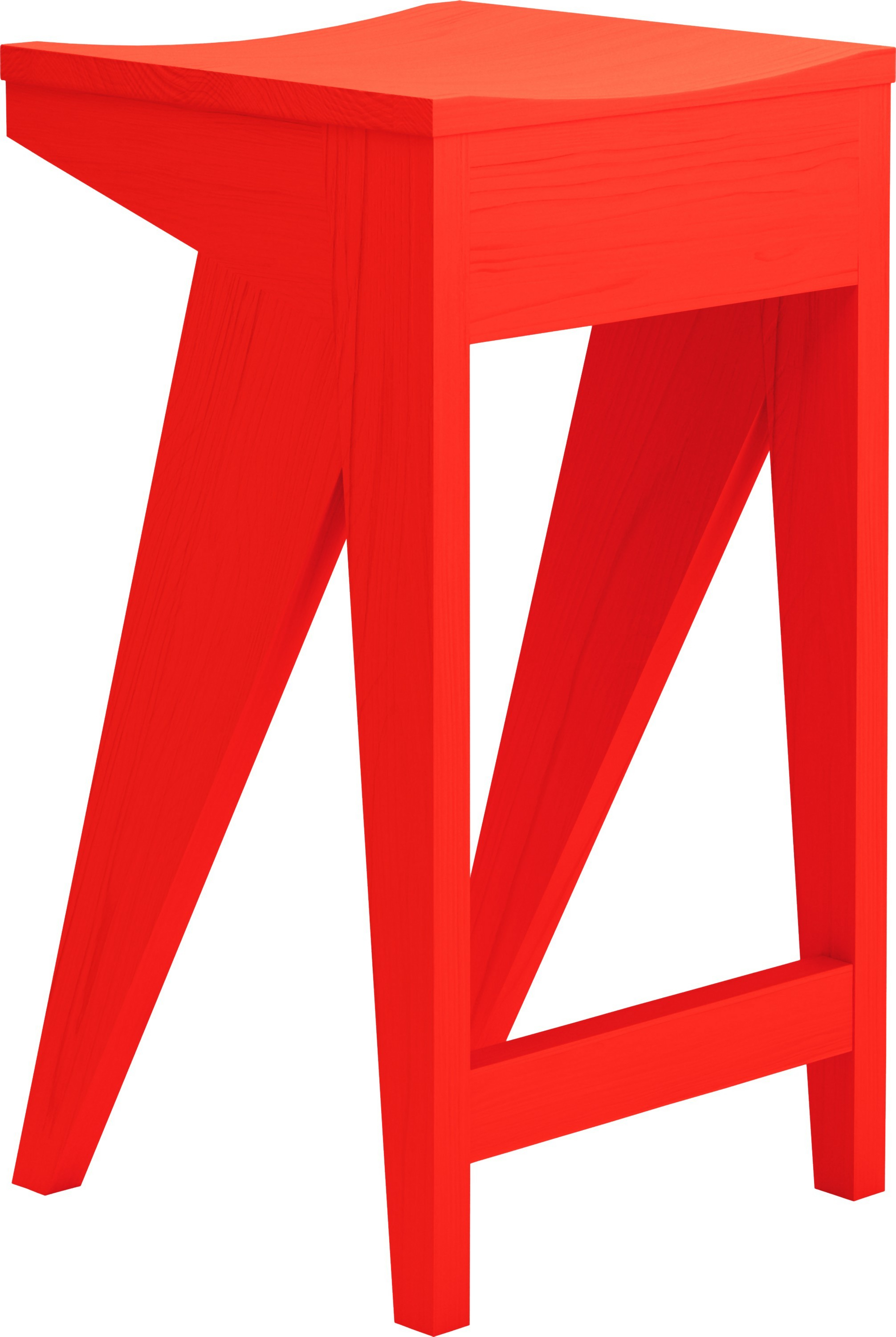 SCHULZ Barhocker Rot