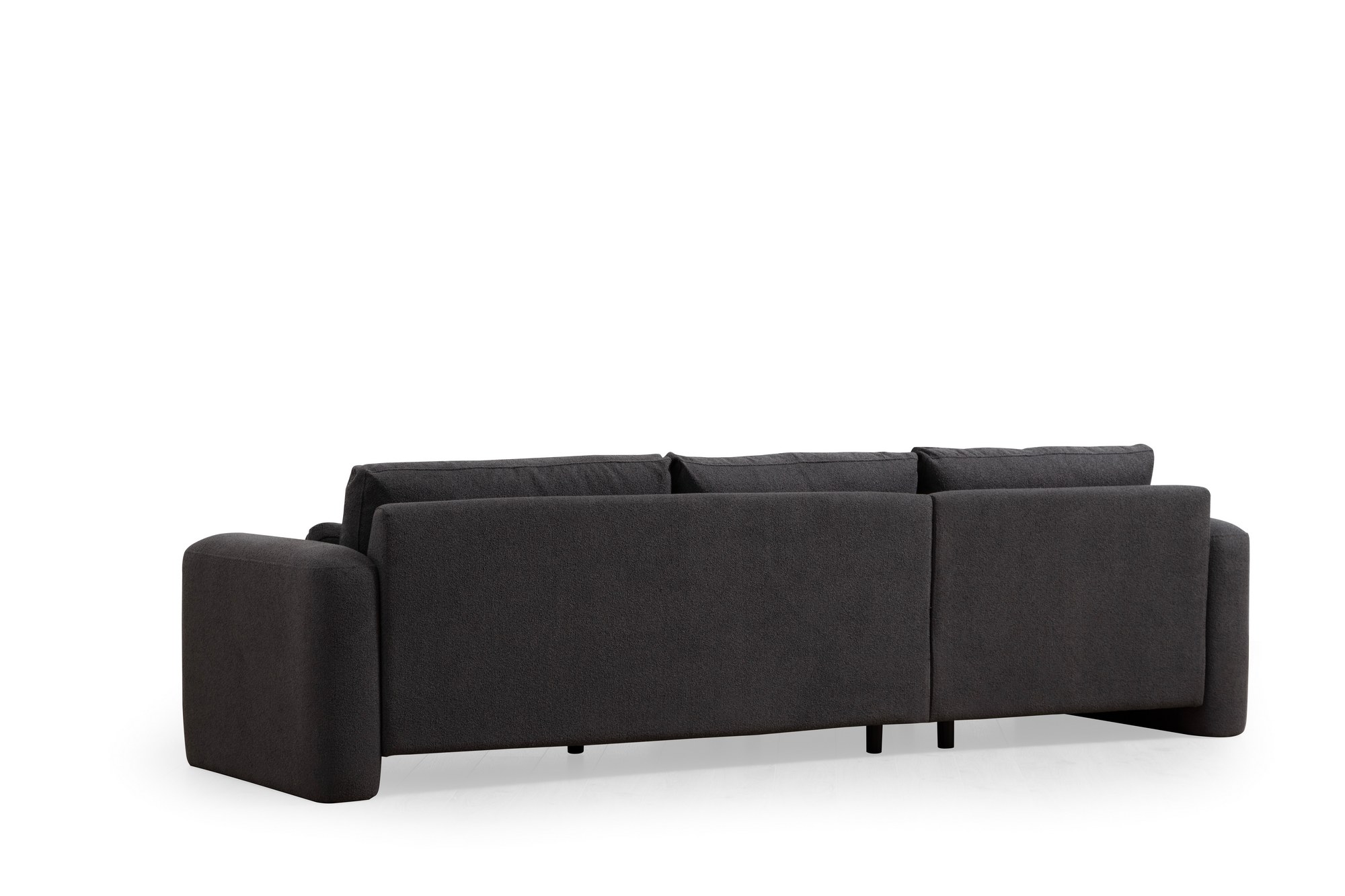 Lily Ecksofa Links Grau