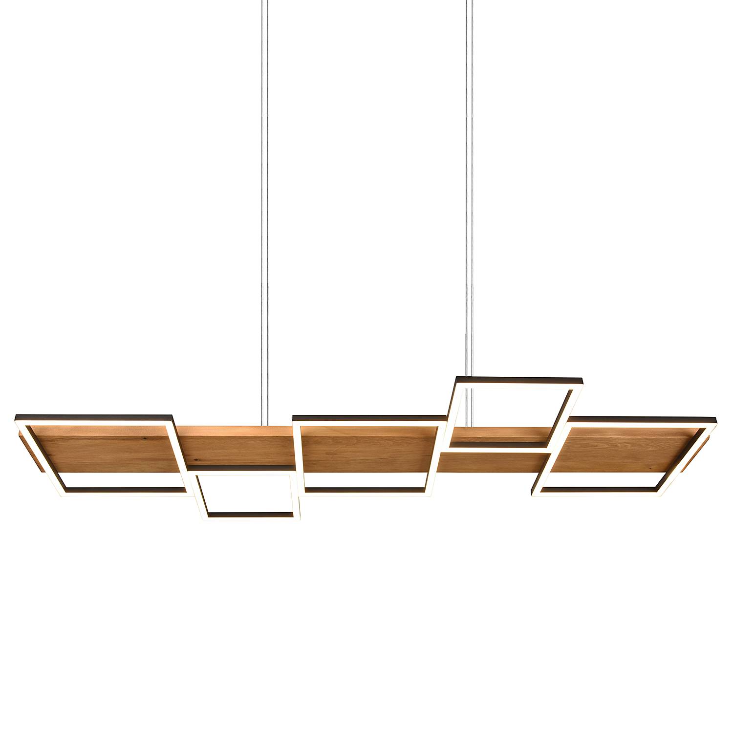 1-Flammig LED-Pendelleuchte Harper Stahl