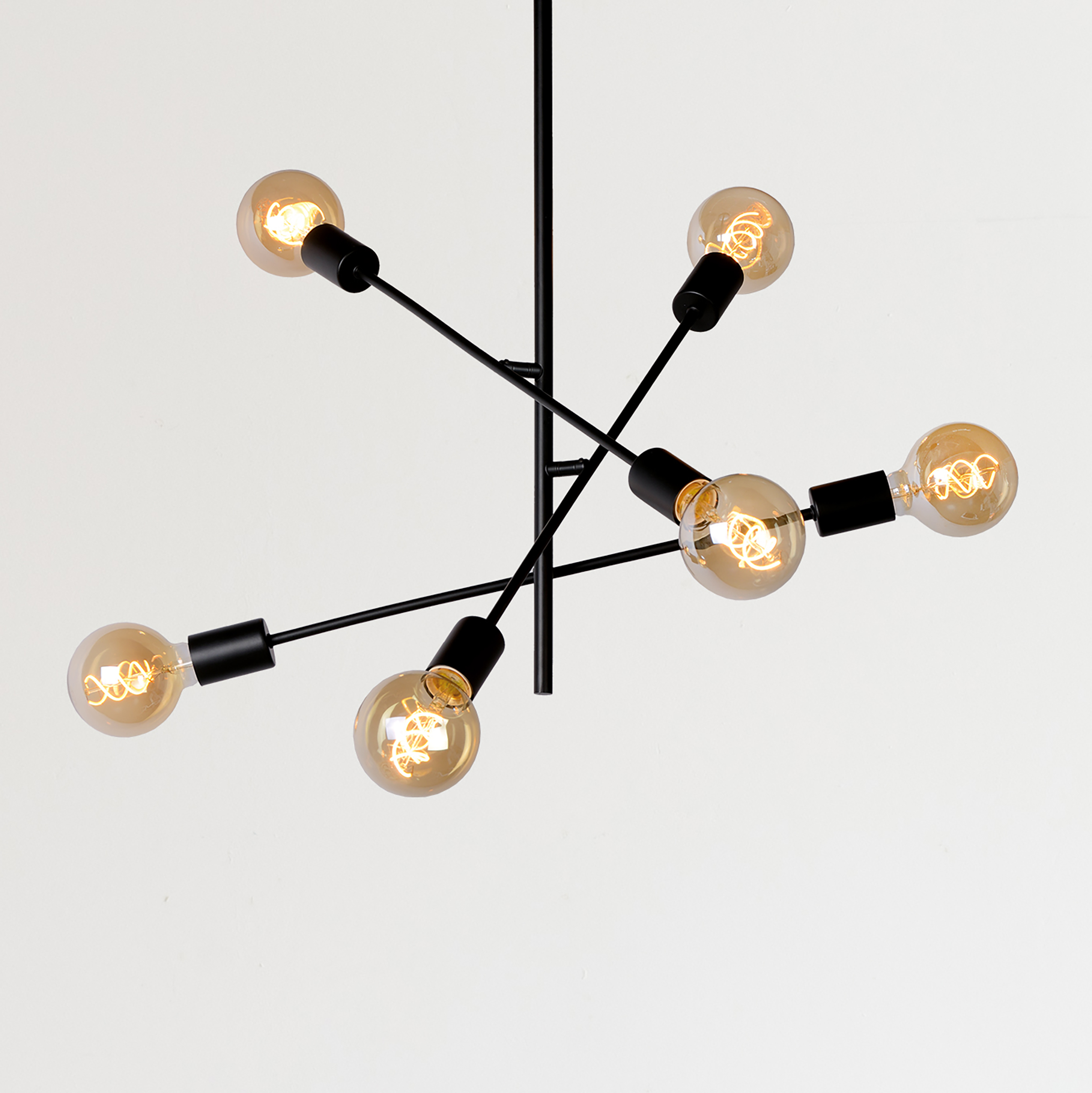  Lester Typ B Deckenleuchte Eisen Schwarz