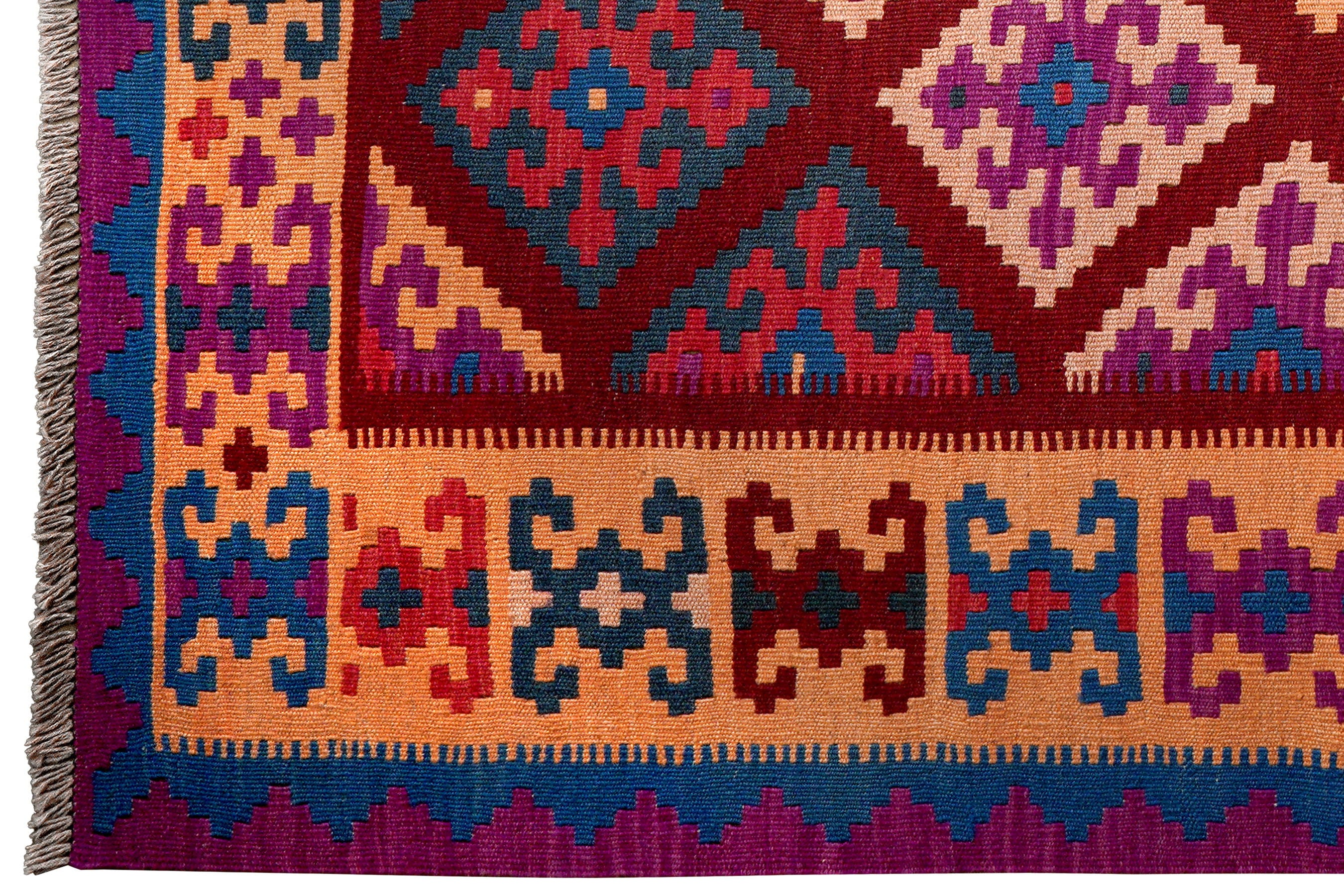Kilim Gashgai Teppich Mehrfarbig