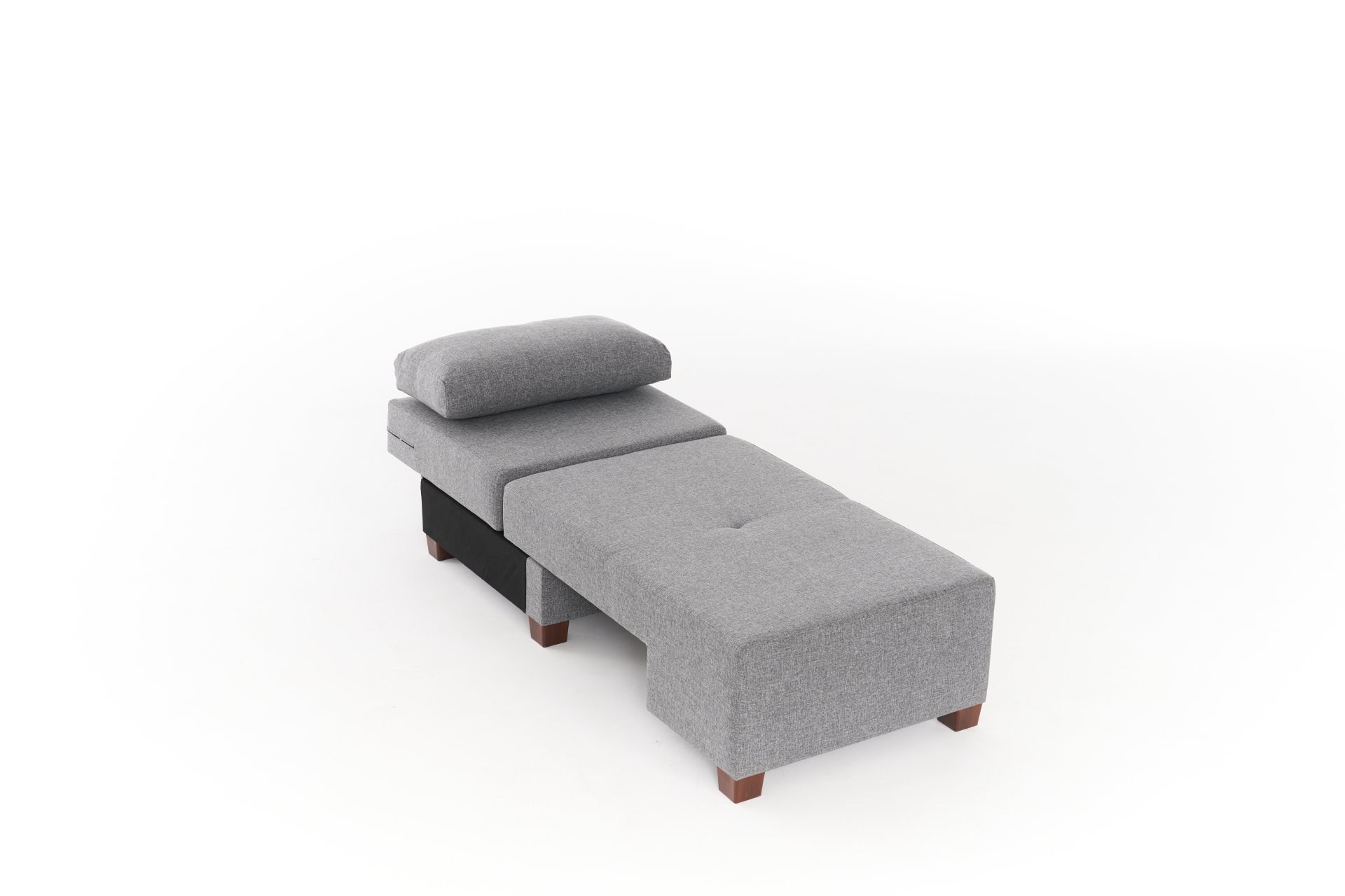 Perenna Sofa 3-Sitzer Leinen Grau