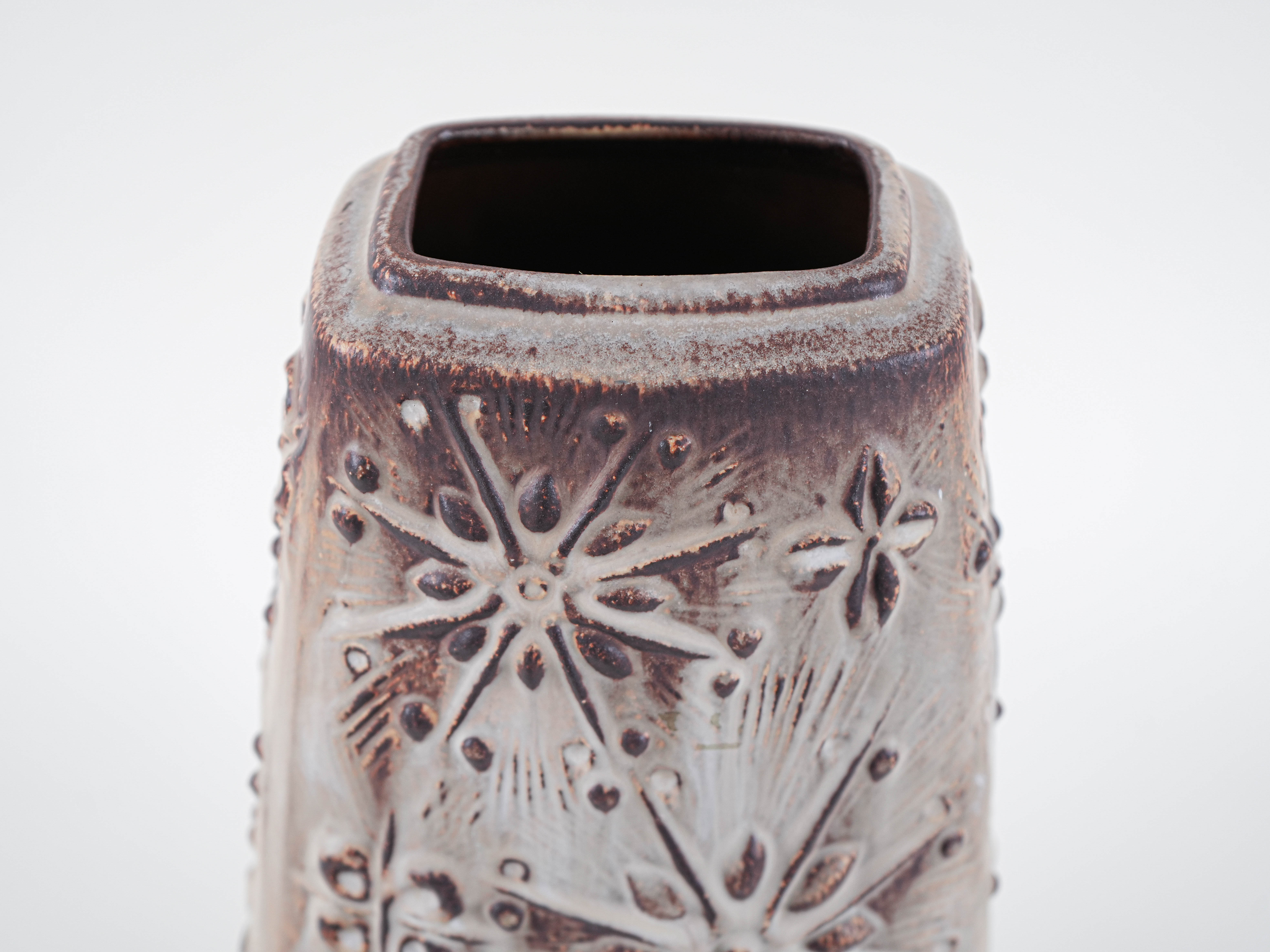 Ceramic Vase Beige 1960s