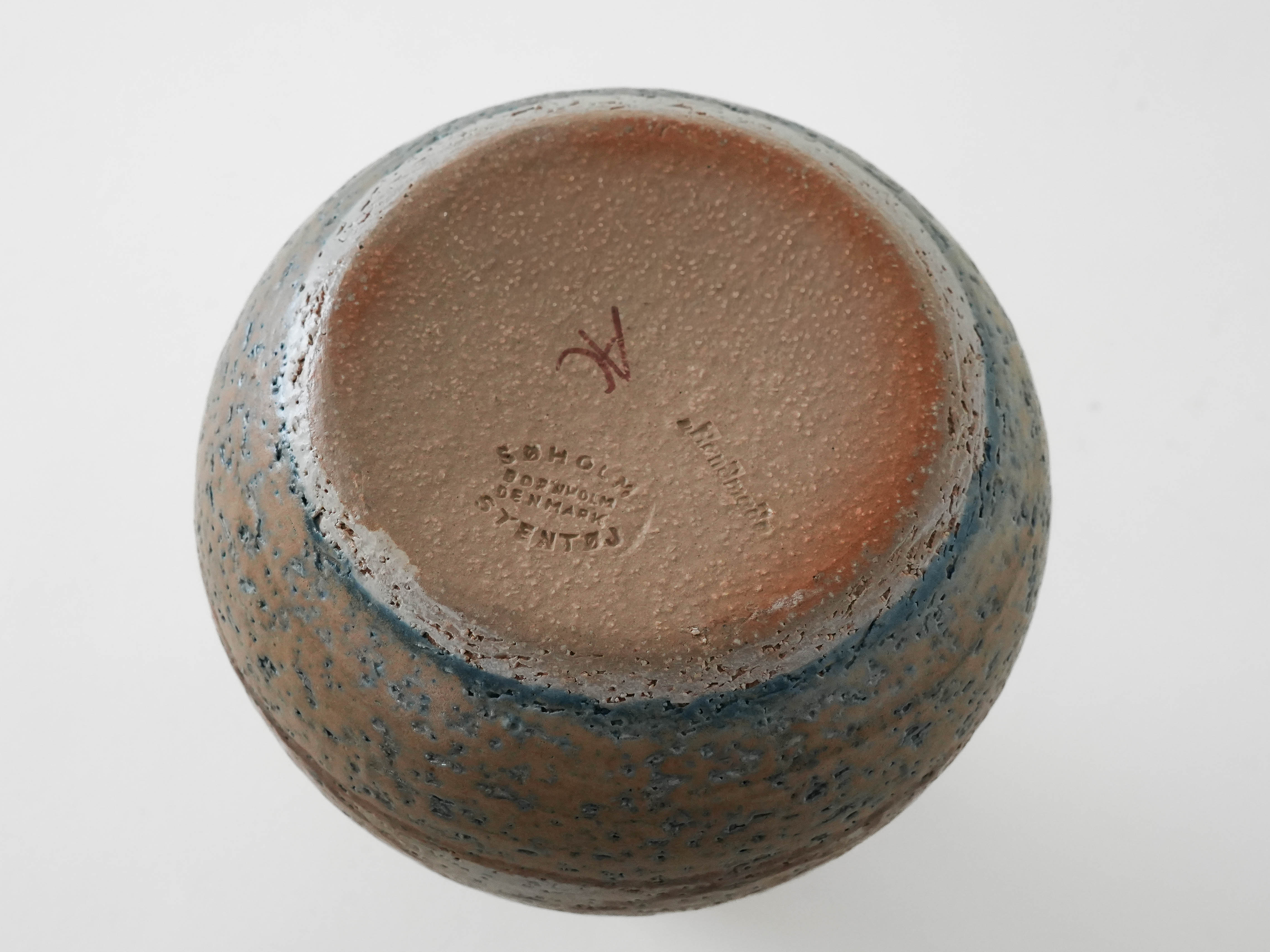 Vase Keramik Braun