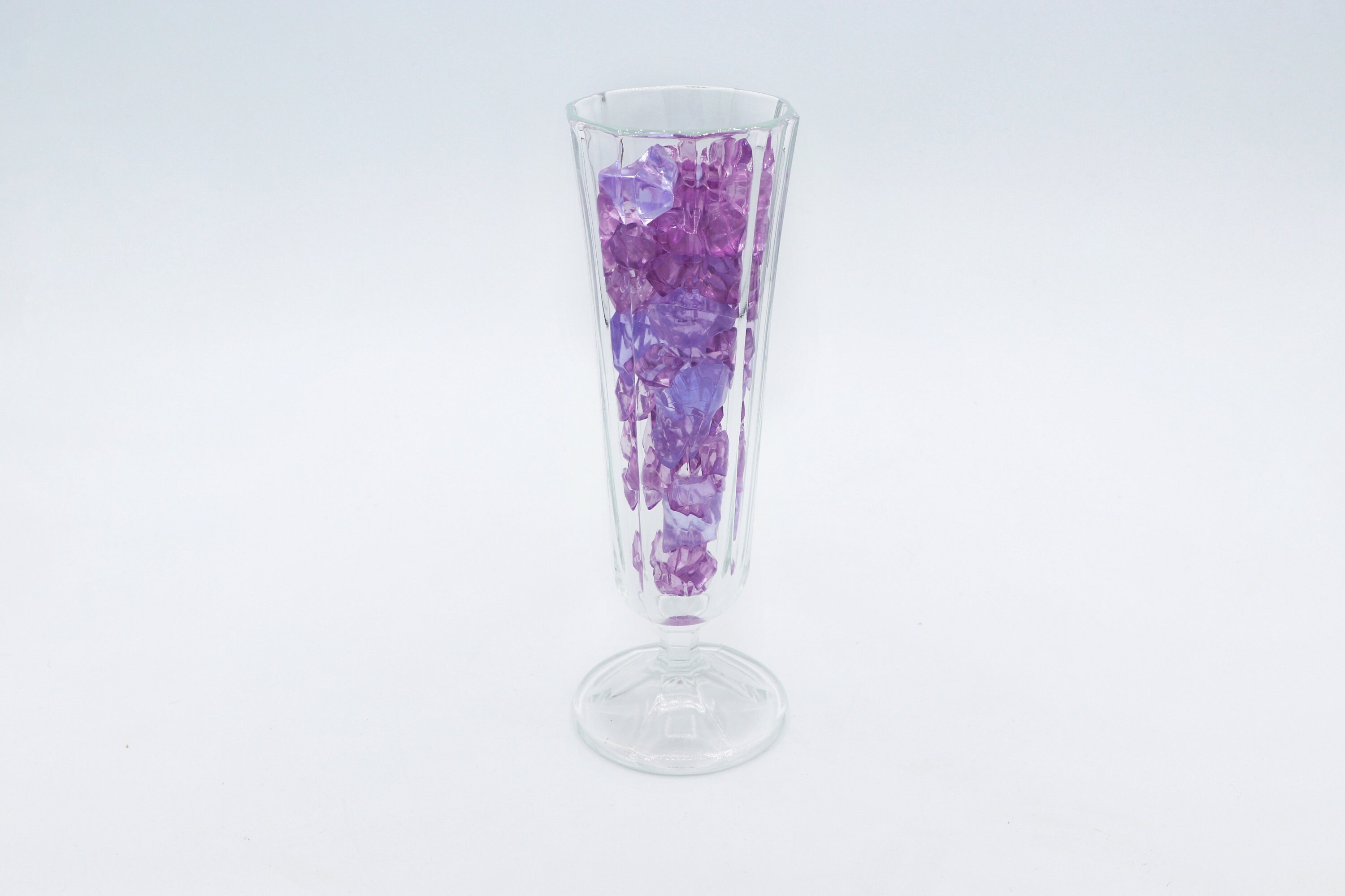 6x Vintage Sektglas Kristall 1980er Jahre