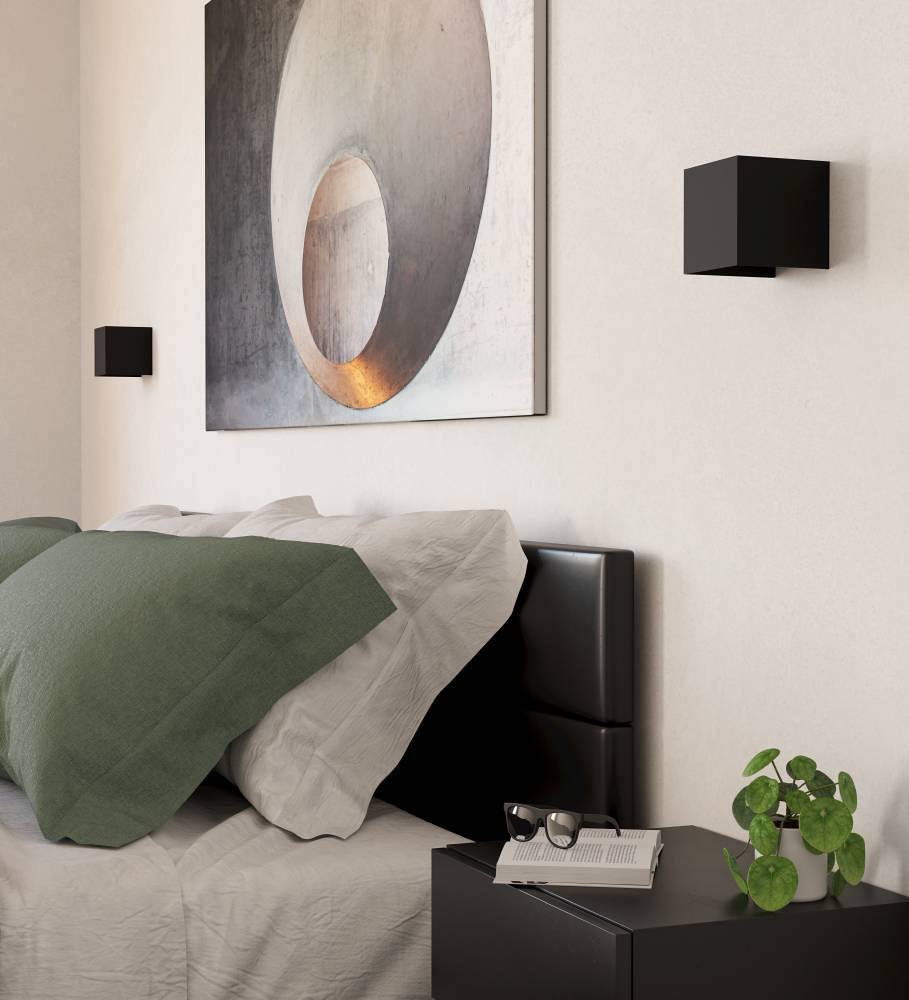 Valmontone LED-Wandleuchte Aluminium 2-flammig