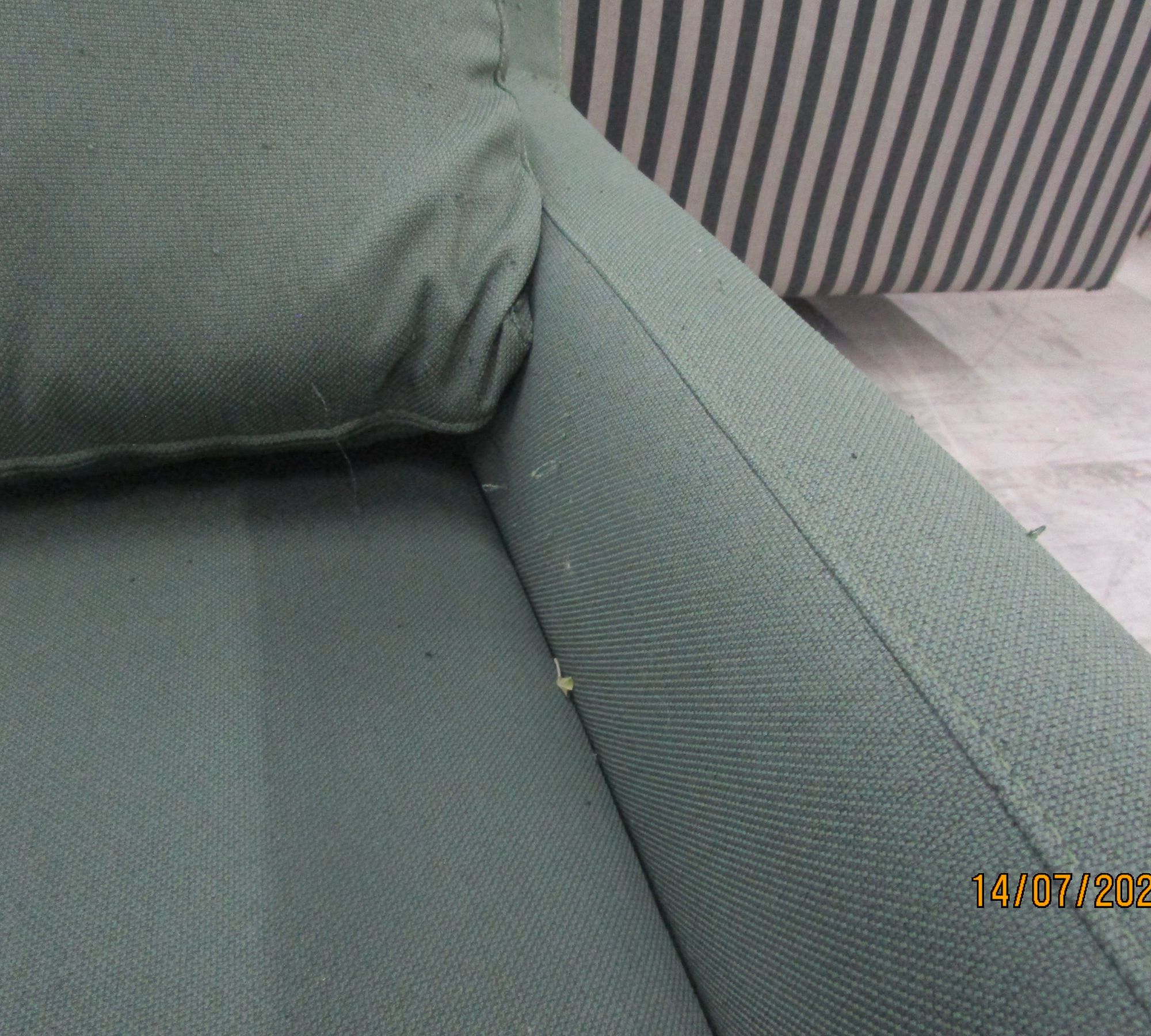 Astha Sofa 3-Sitzer Cura Dark Green