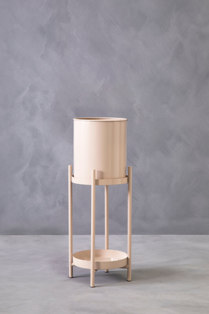 Asher Two-Tier Natural Plant Stand