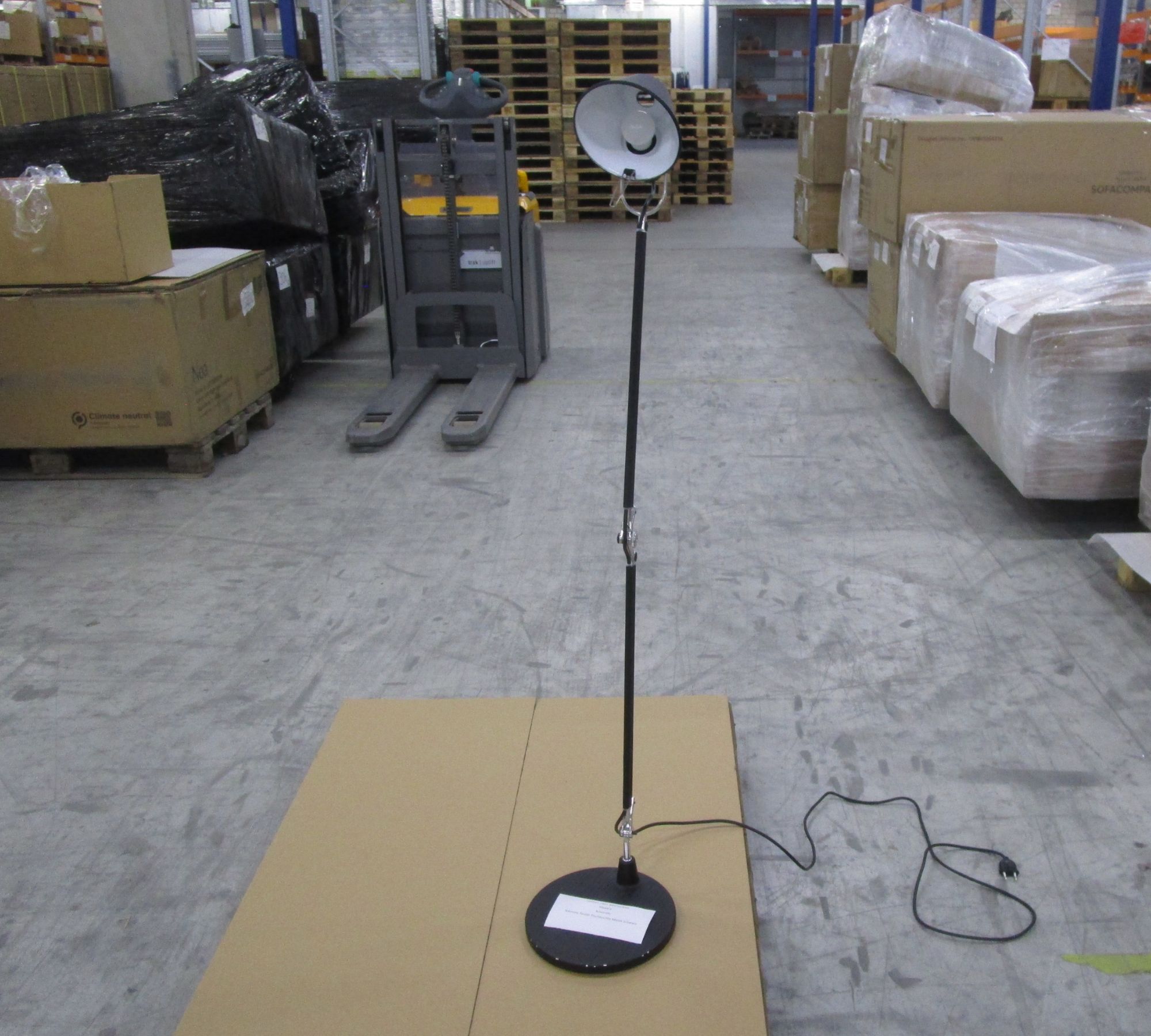 Tolomeo Tavolo Tischleuchte Schwarz Mit Tischfuß Ø 23cm