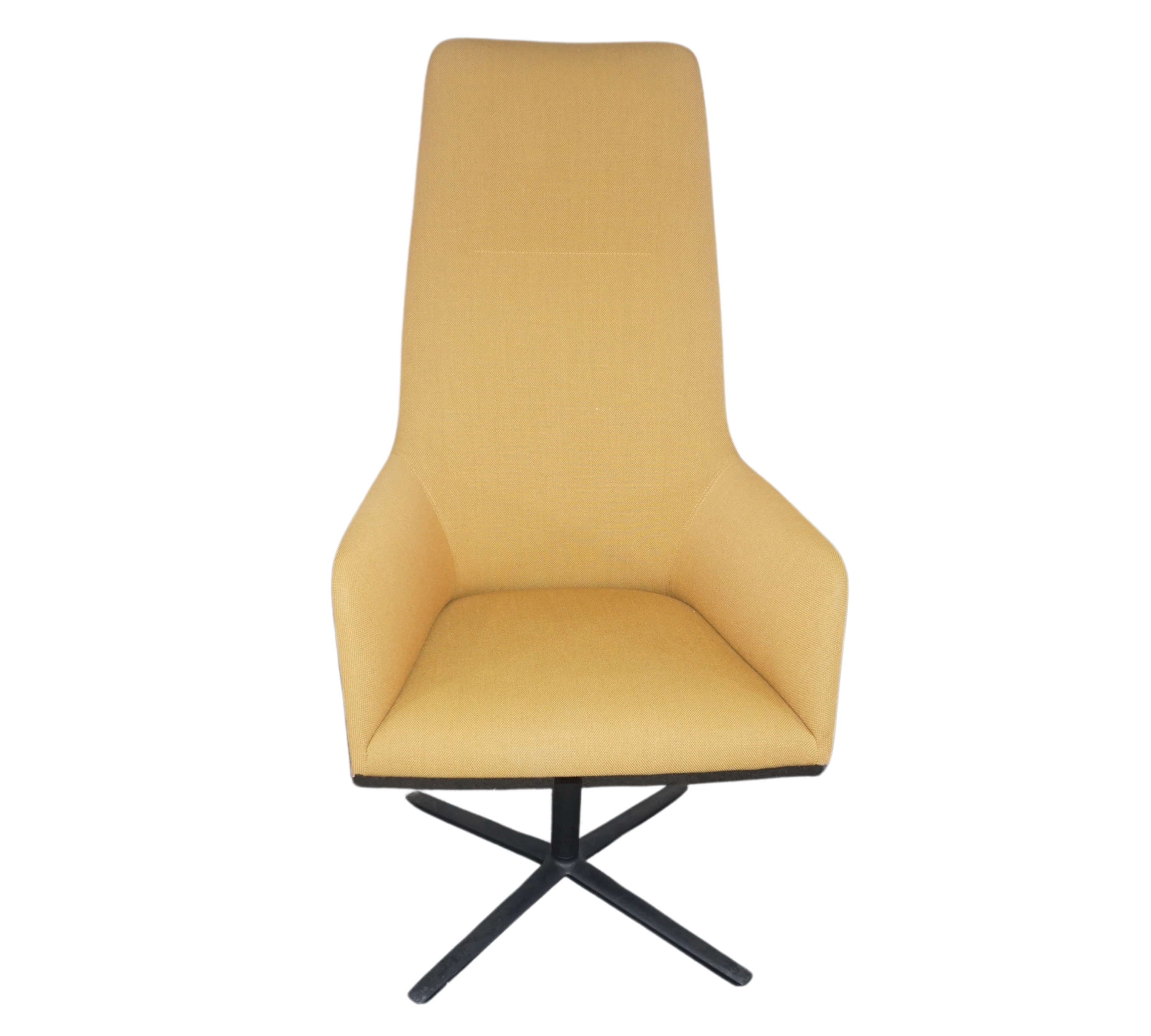 Alya Executive Armchair Aluminium Yellow