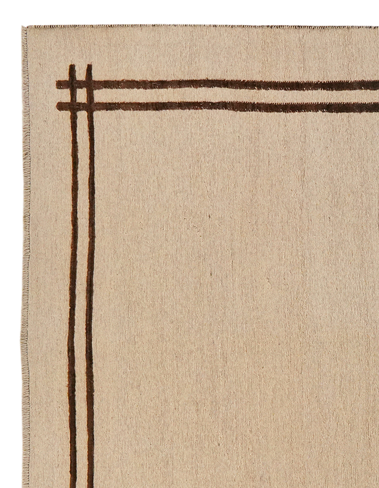 Kilim Gashgai Teppich Beige