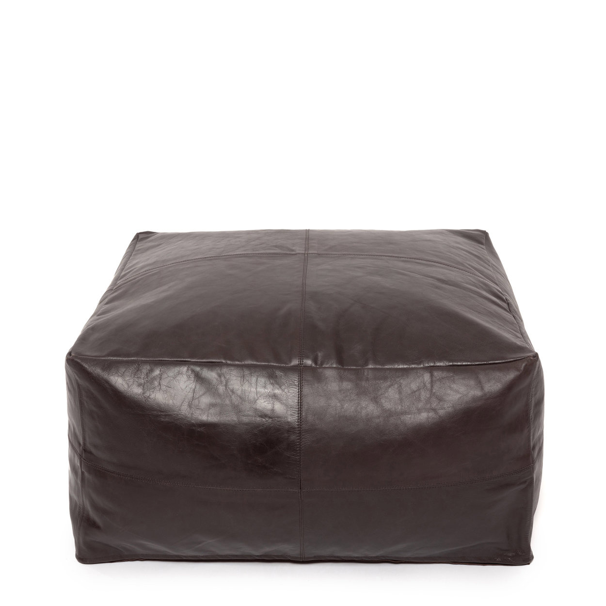 Stool Leather Brown