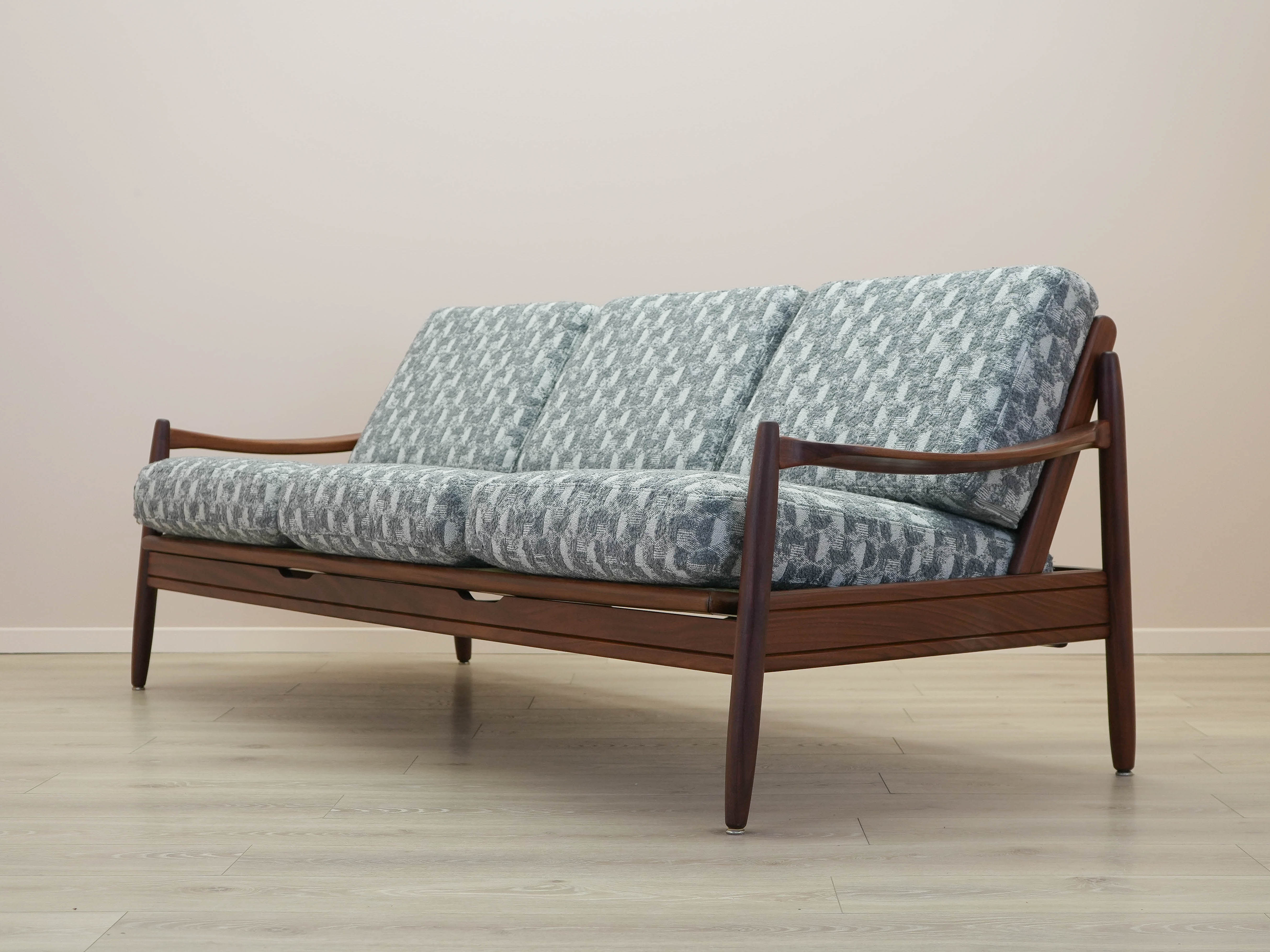 3-seater teak sofa 1970s