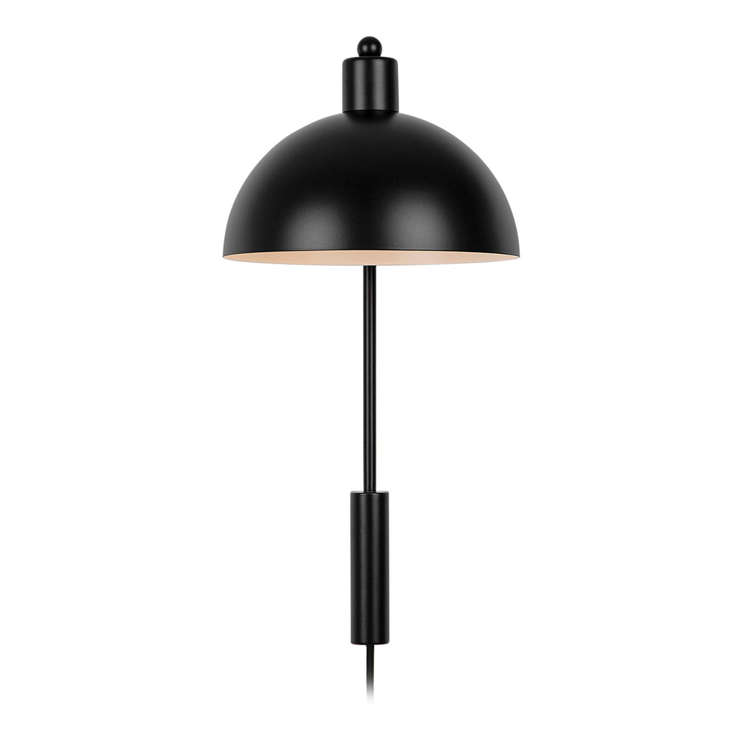 Ellen Wandleuchte Aluminium Schwarz 1-flammig