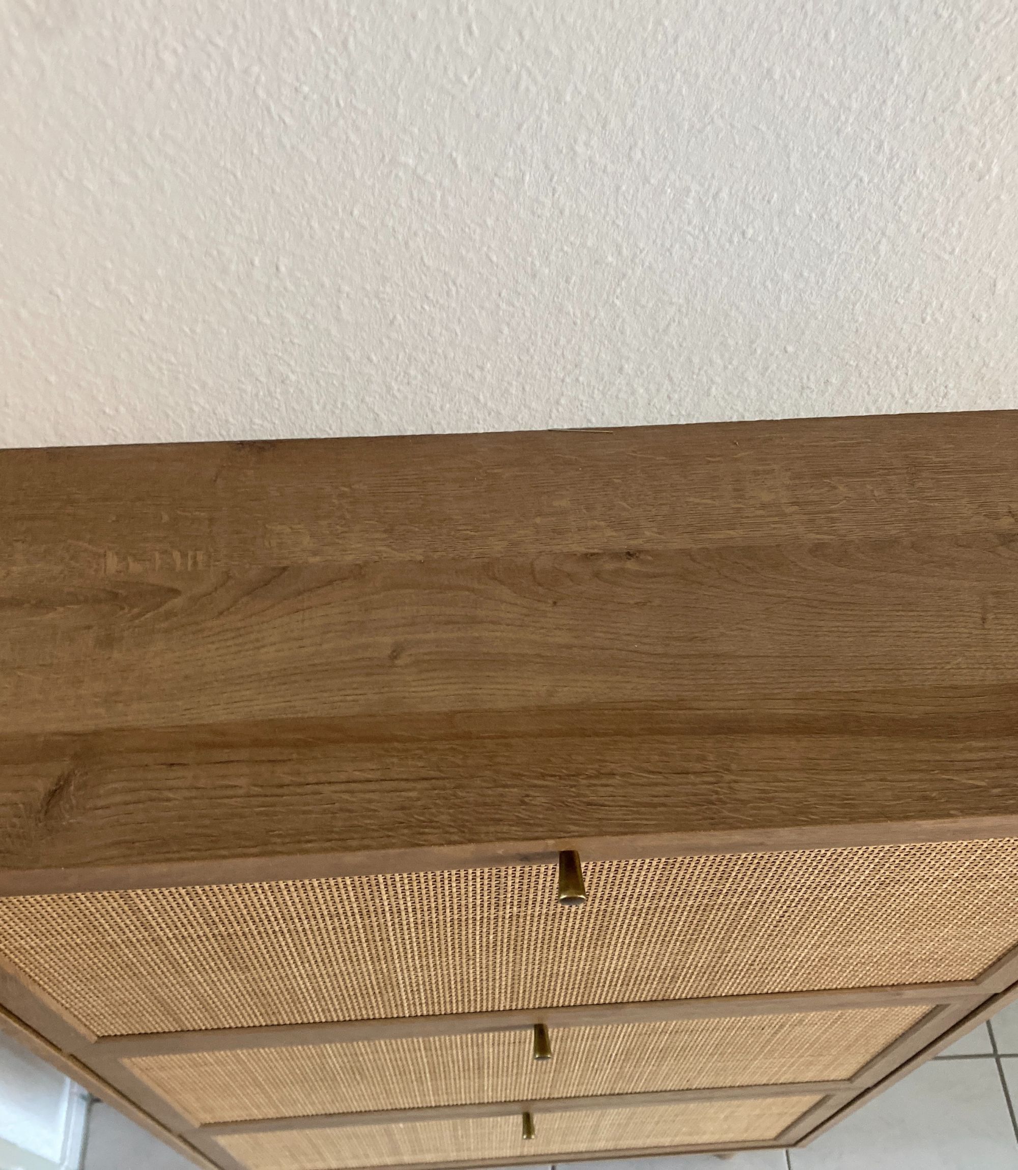 Schuhschrank Holz Braun