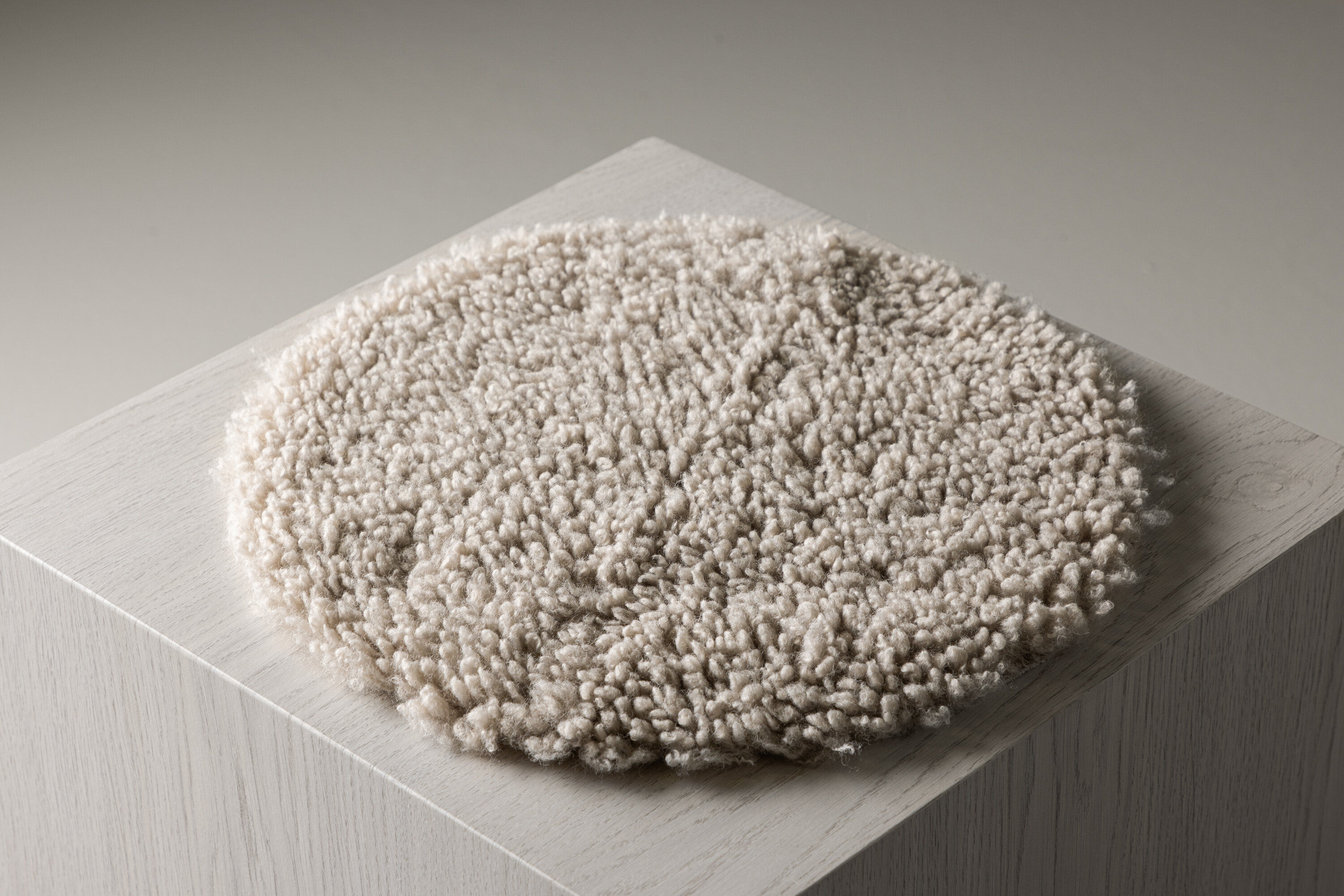 Katy Teddy Light Grey ⌀34cm