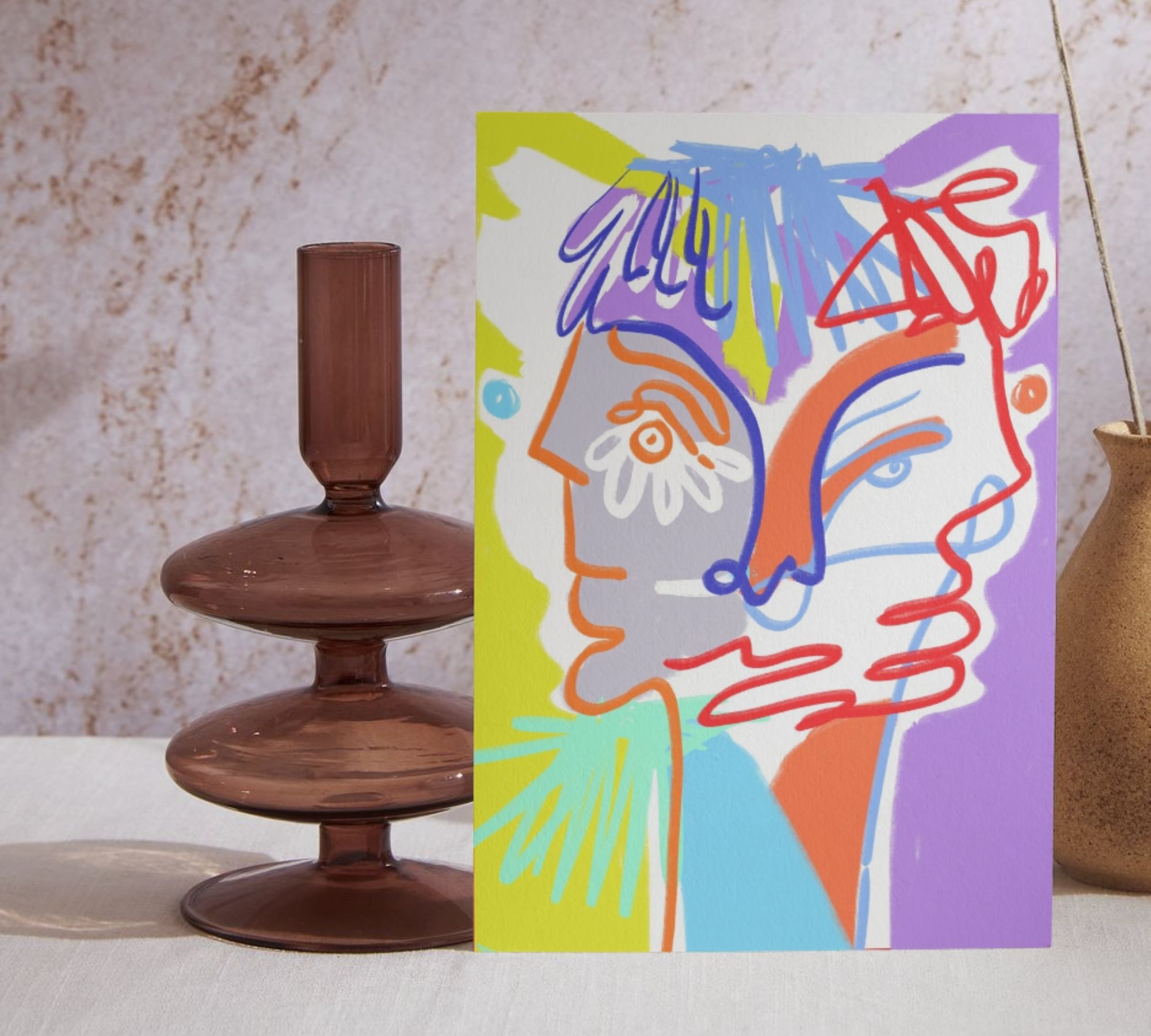 Mascaras Art Print