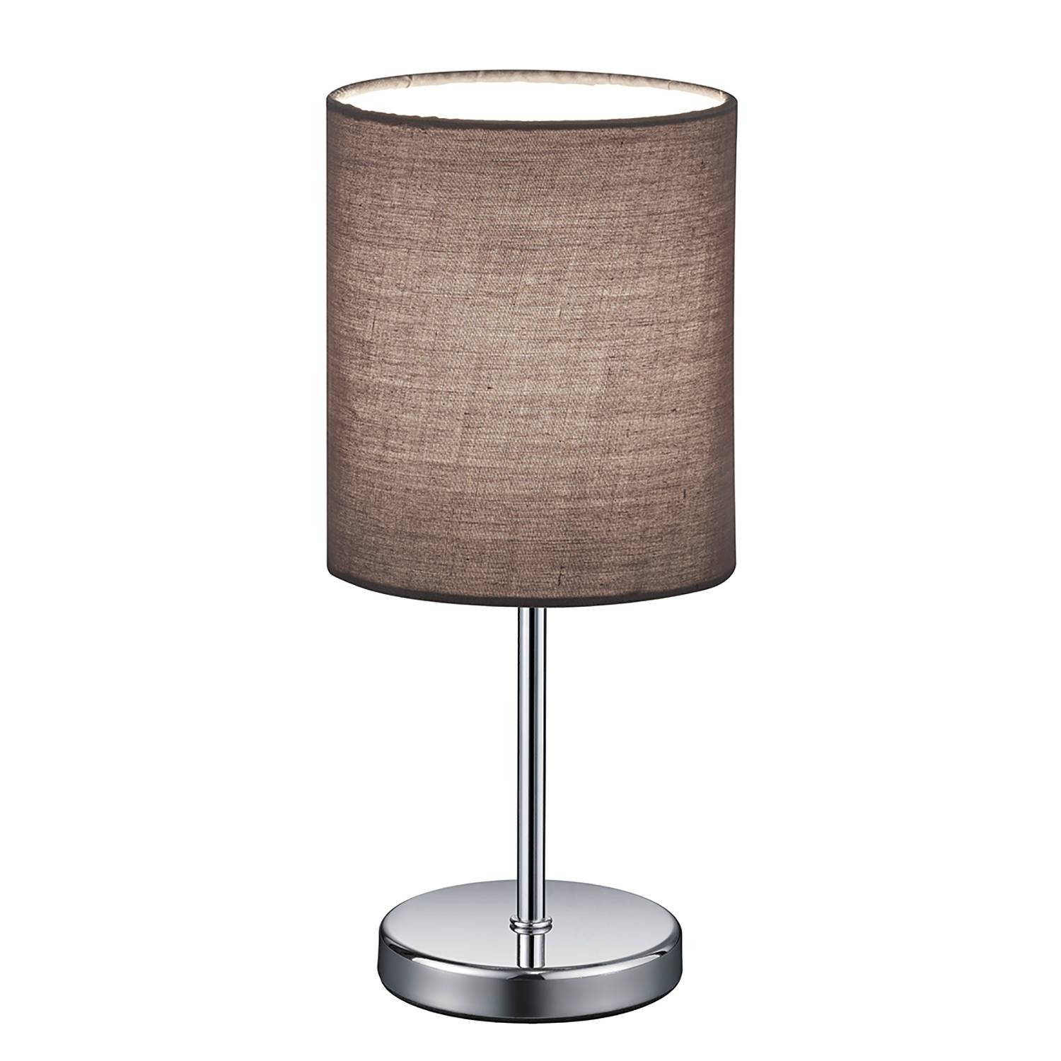 Table lamp Jerry Web fabric Steel Gray